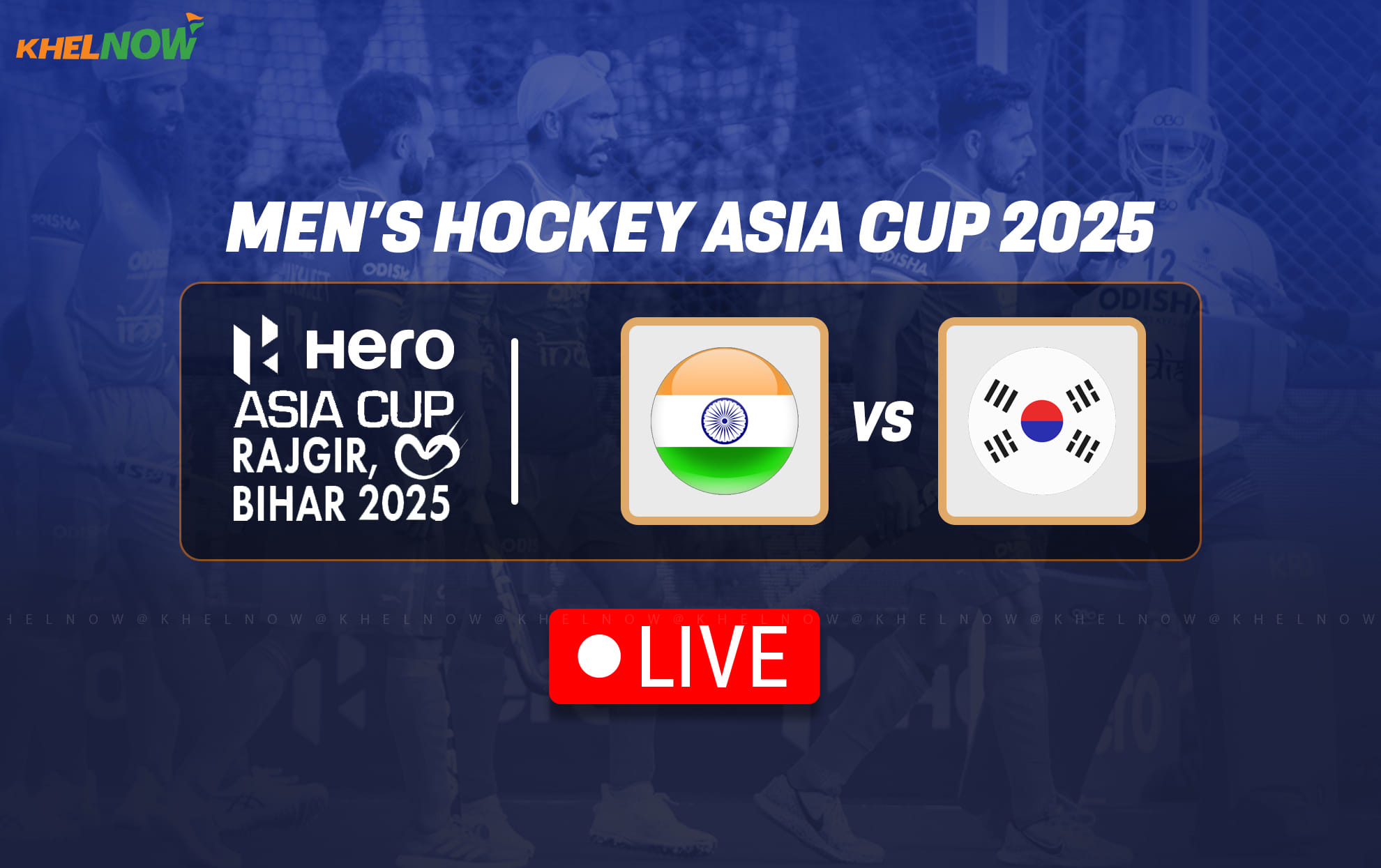 India vs South Korea Live Updates, Men's Hockey Asia Cup 2025 Super 4s