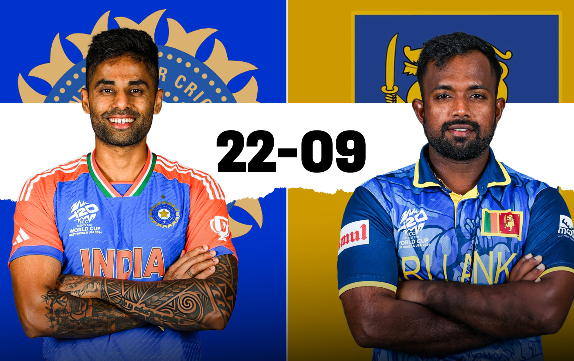 IND vs SL: Head to head records in T20I cricket