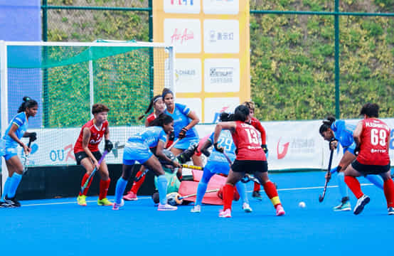India crush Thailand in Women's Hockey Asia Cup 2025 opener