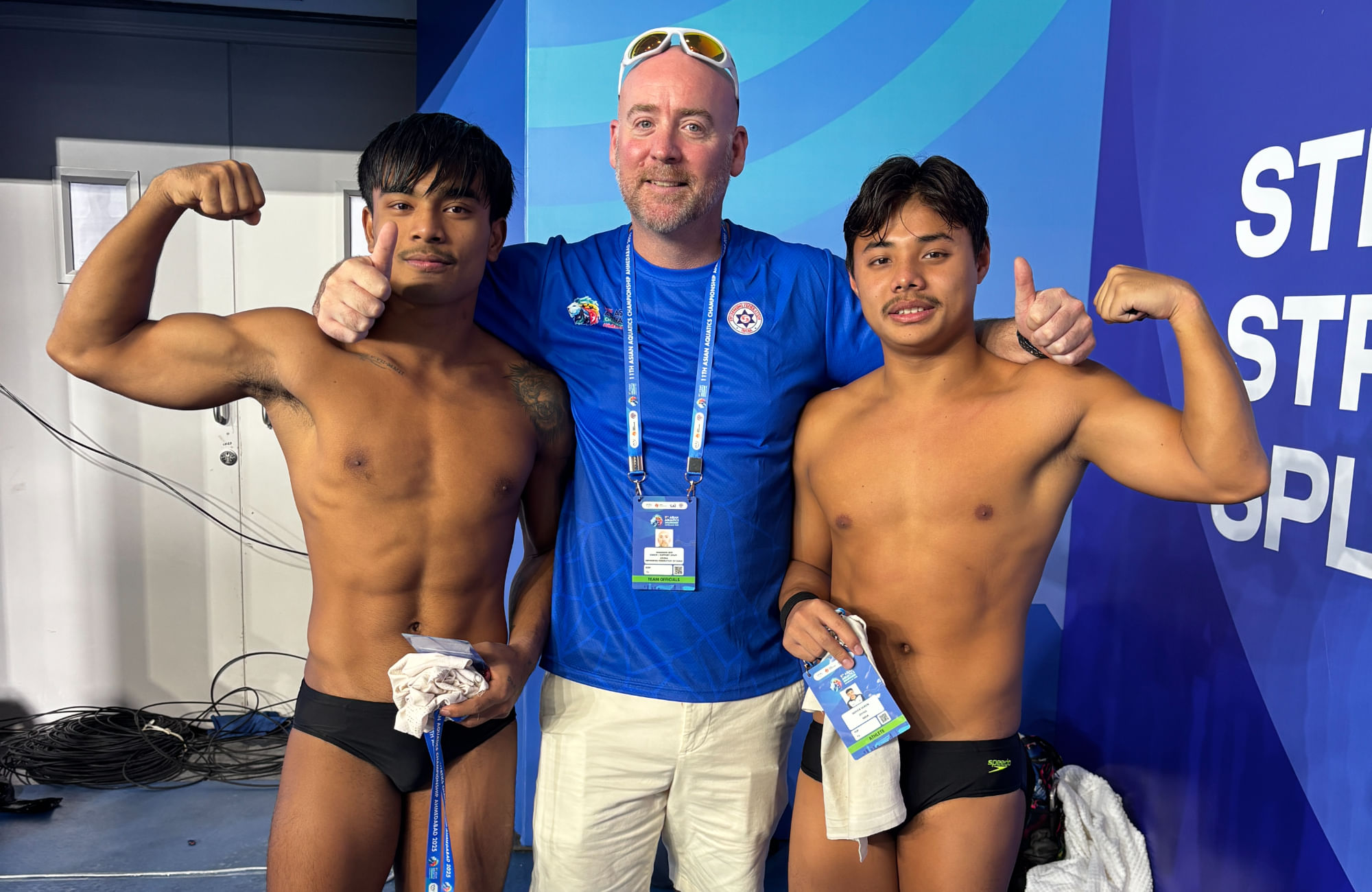 Sairam-Wilson clinch historic first bronze for India at Asian Aquatics Championships