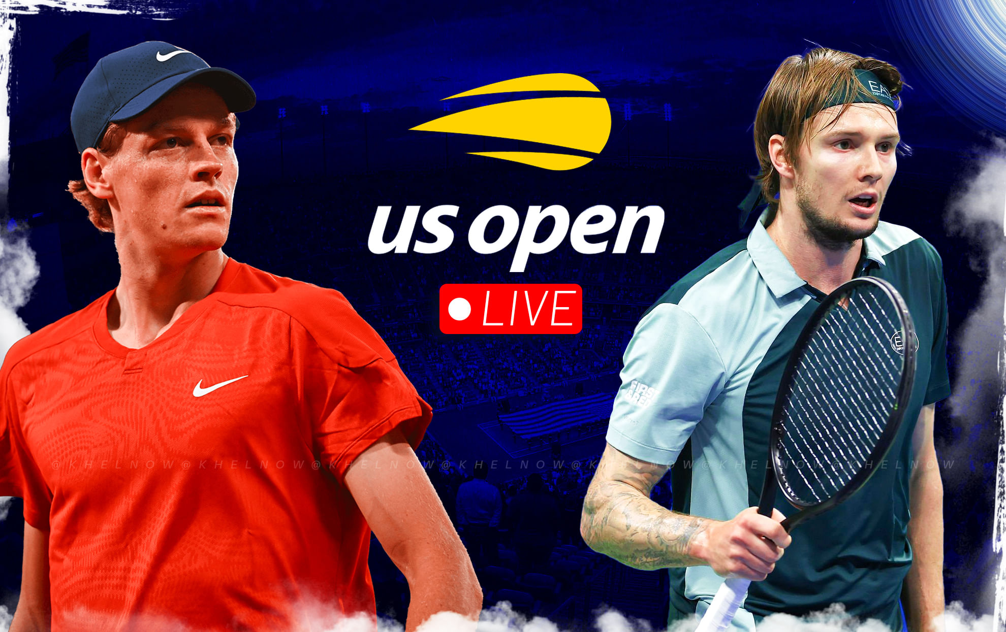 Jannik Sinner vs Alexander Bublik US Open 2025 live streaming
