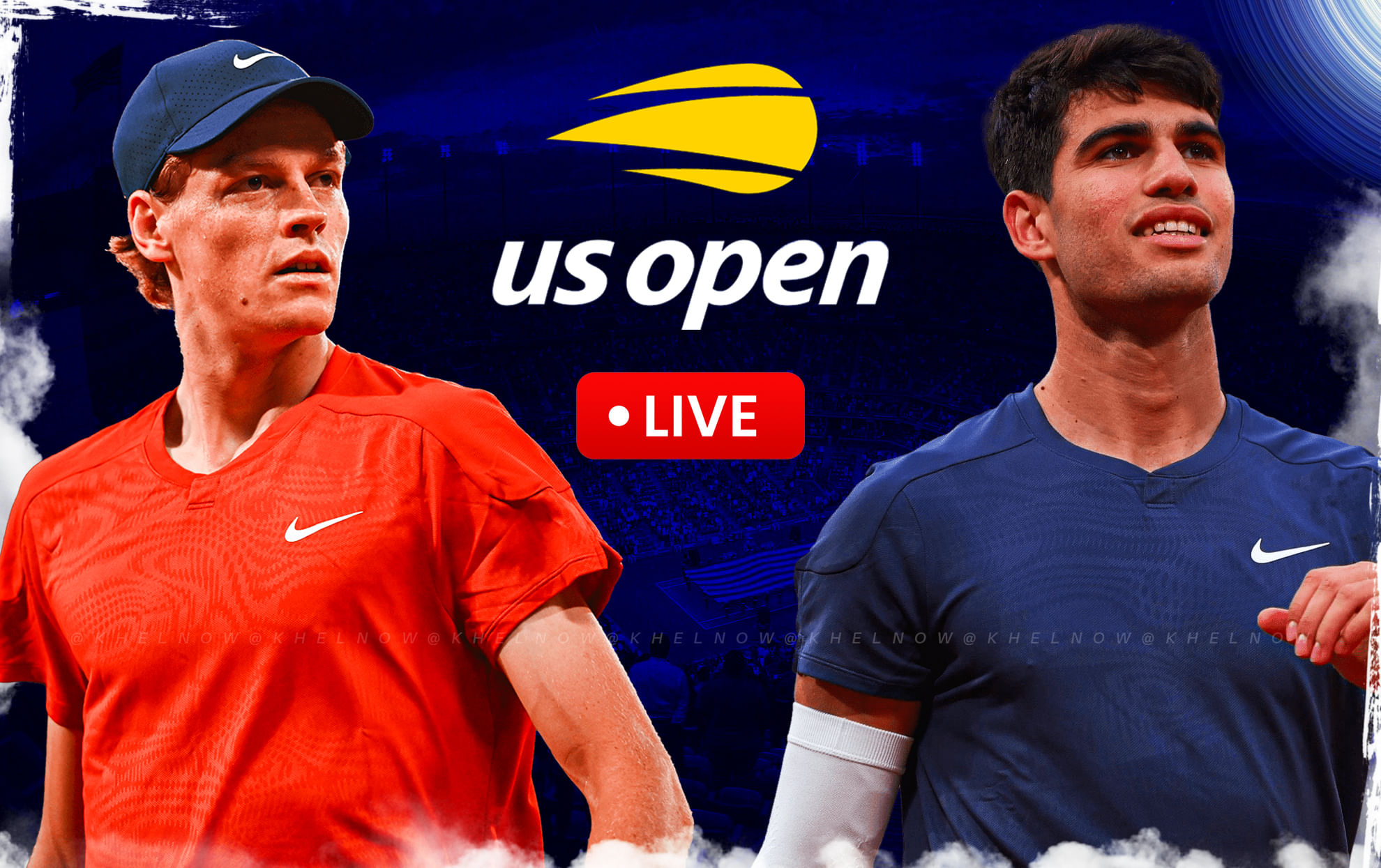Jannik Sinner vs Carlos Alcaraz Final Live Updates, US Open 2025