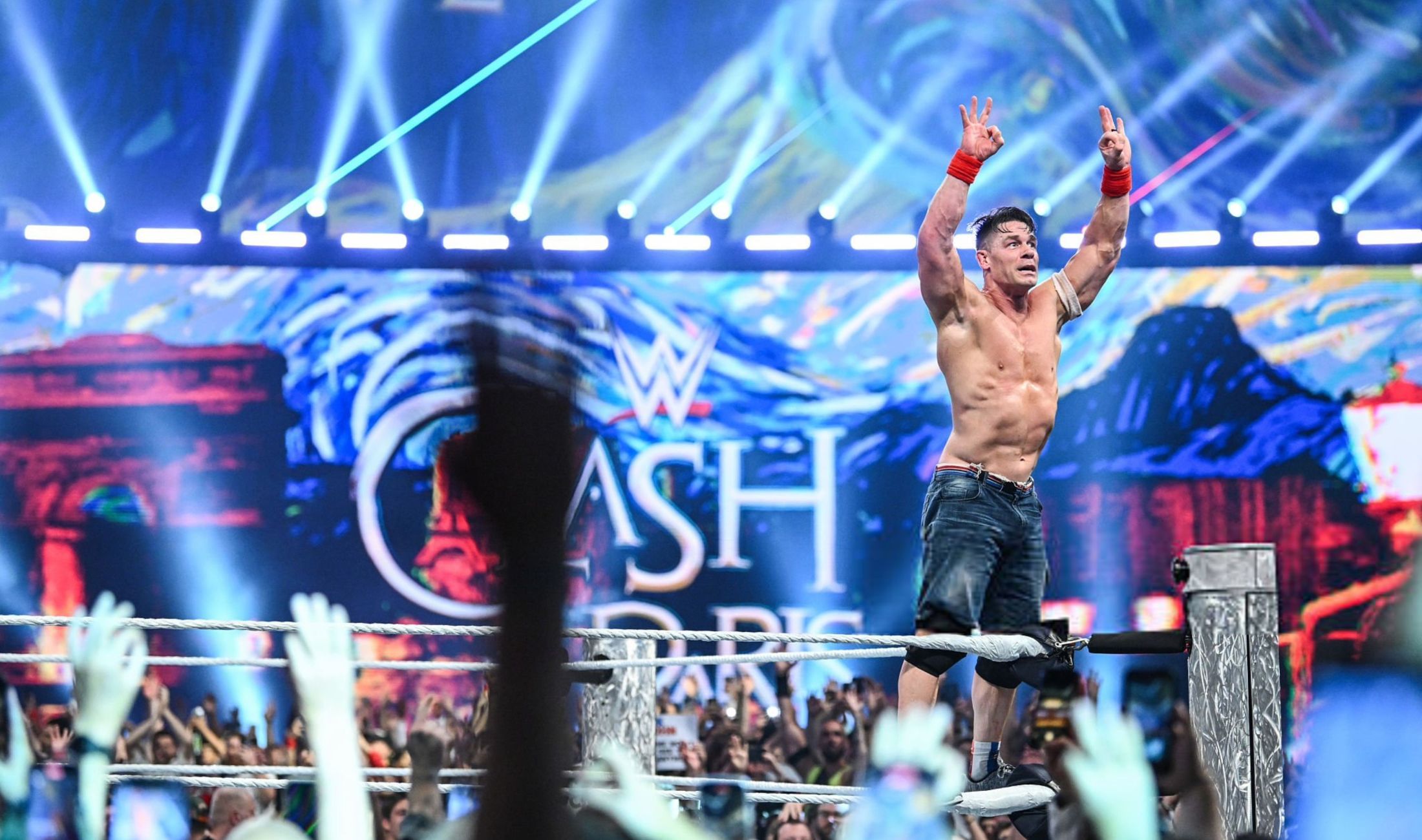 John Cena WWE Clash in Paris