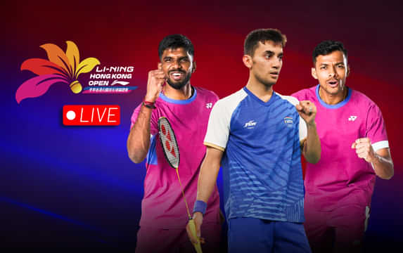 Lakshya Sen, Satwiksairaj Rankireddy and Chirag Shetty at Hong Kong Open 2025