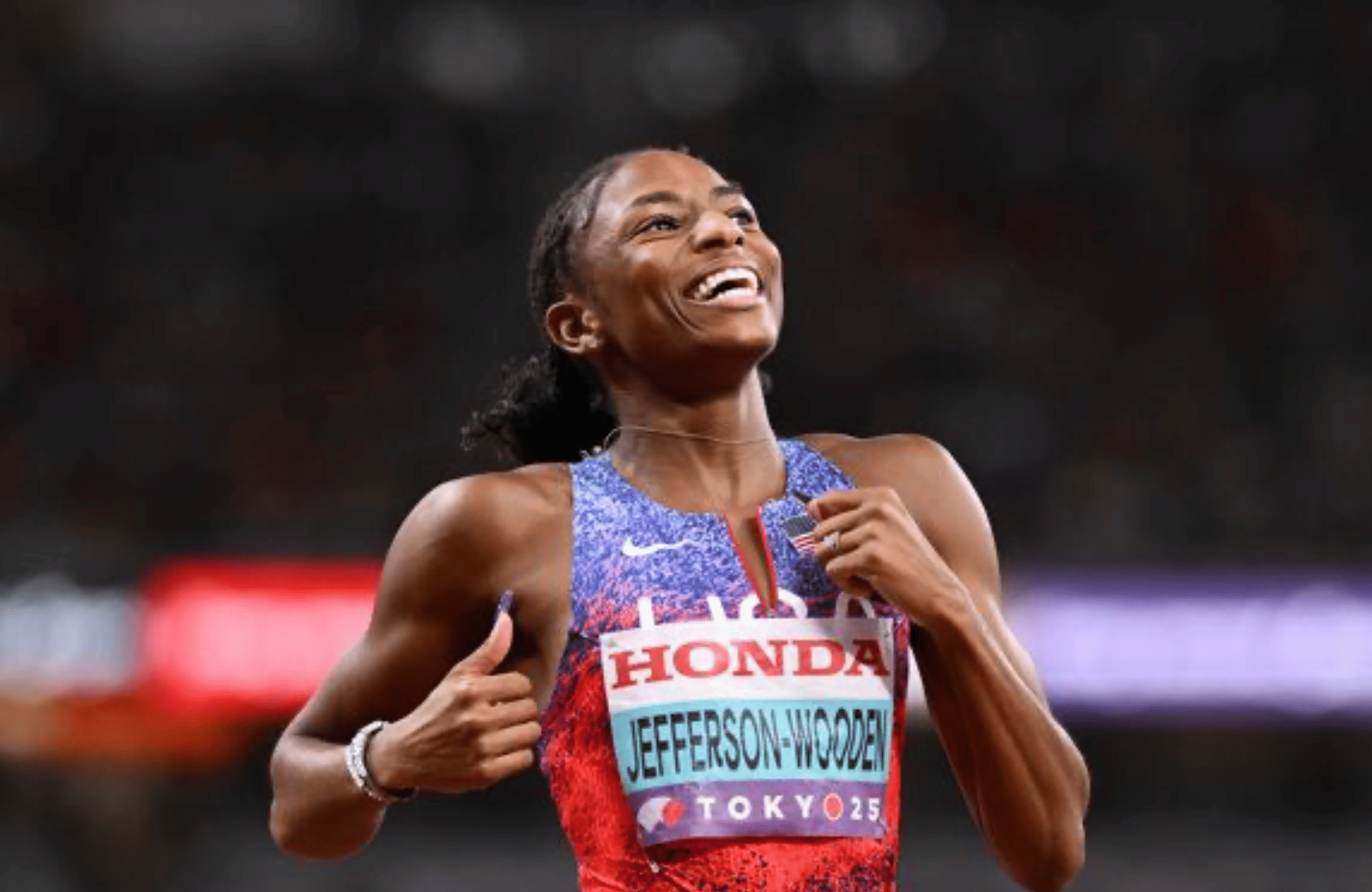 Melissa Jefferson-Wooden makes history with sprint double at World Athletics Championships 2025
