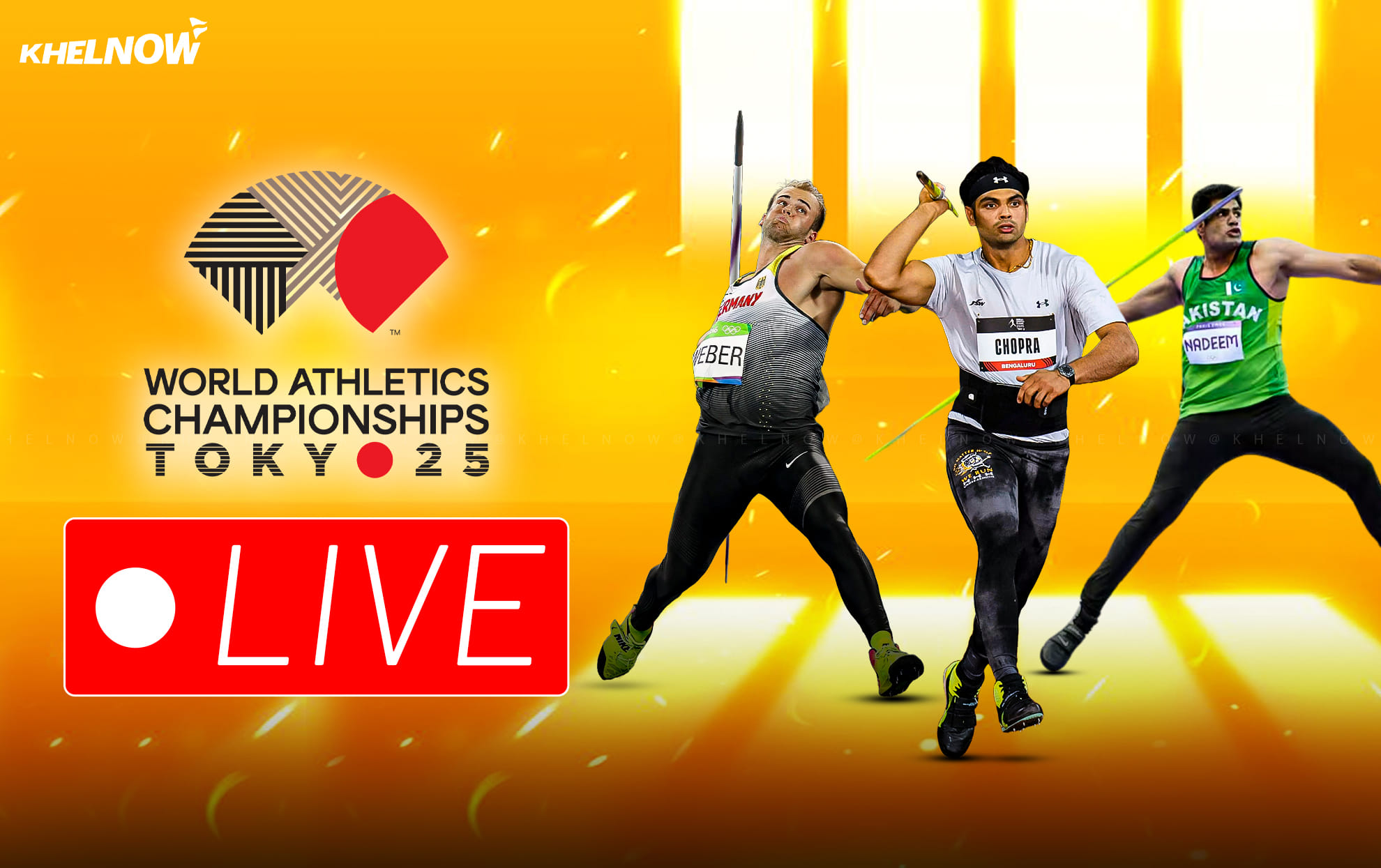 Men's Javelin Throw Final: Live streaming, TV channel, where & how to watch World Athletics Championships 2025?