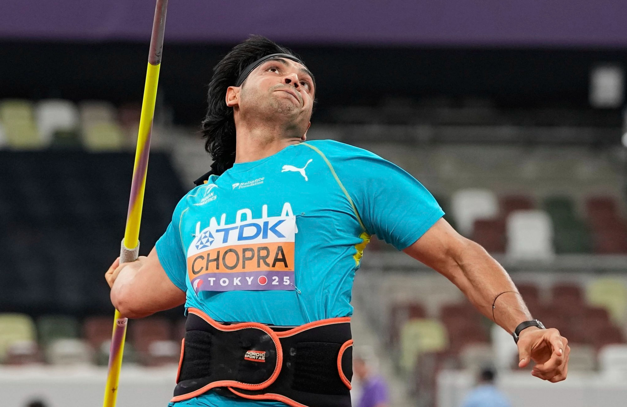 Neeraj Chopra World Athletics Championships 2025.
