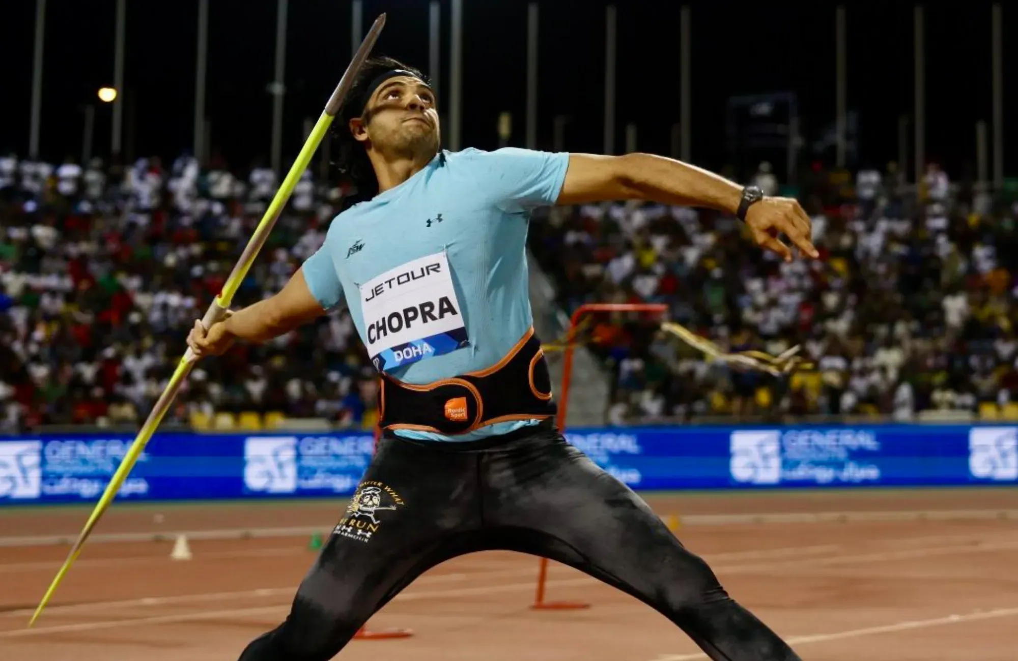 Neeraj Chopra at World Athletics Championships 2025.