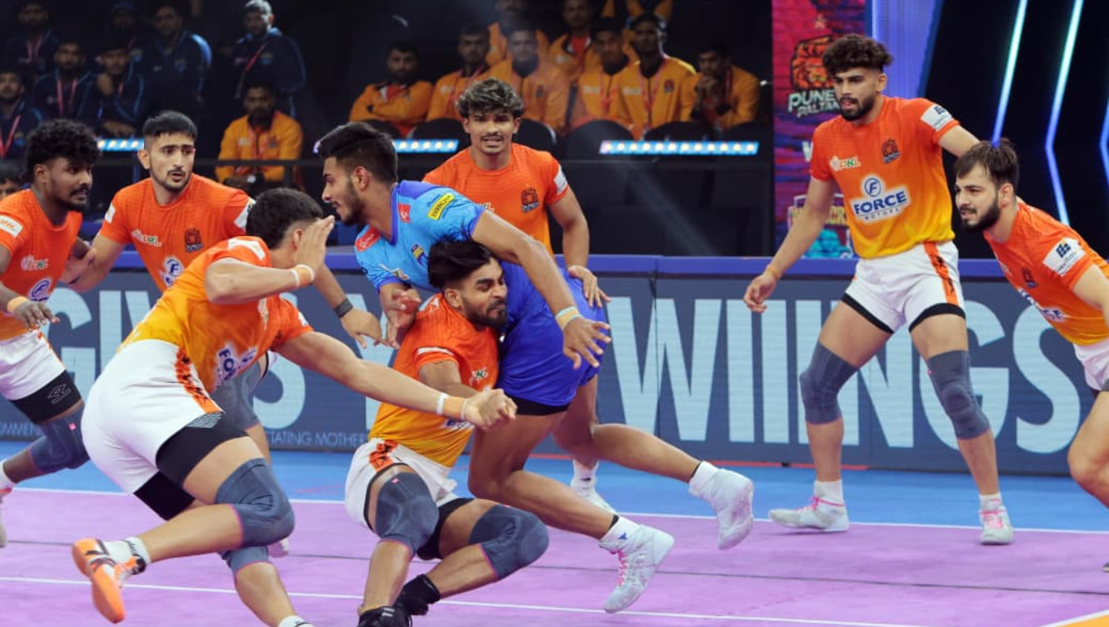 PKL 12: Aslam Inamdar's Puneri Paltan captures third straight win by defeating Bengal Warriorz