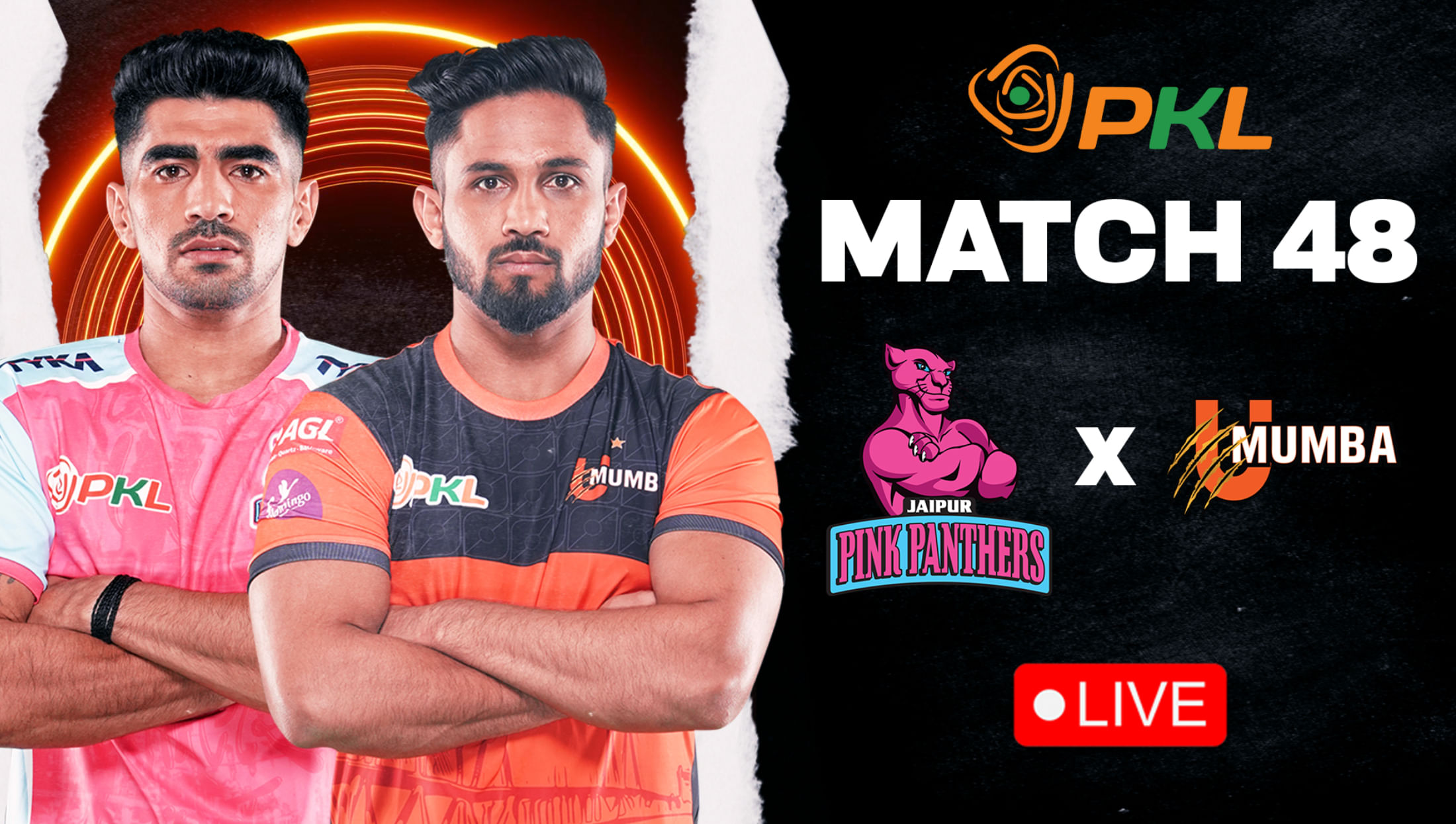 PKL 12: Where & how to watch Jaipur Pink Panthers vs U Mumba, Match 48 of Pro Kabaddi 2025
