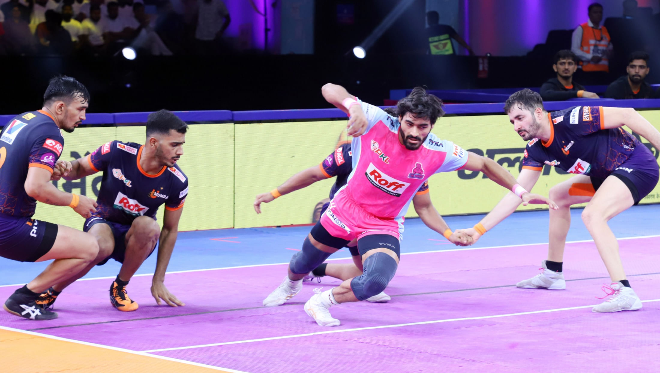 PKL 12: Nitin Dhankhar shines as Jaipur Pink Panthers beat U Mumba in tie-breaker