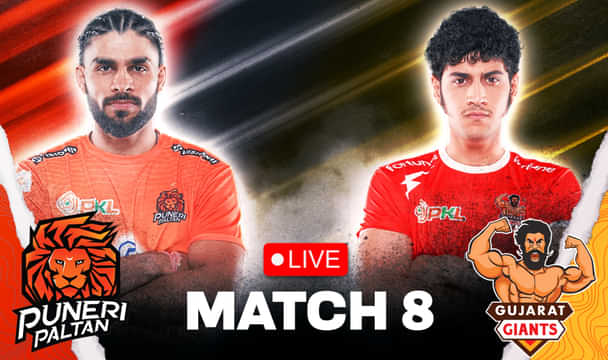 PKL 12: Where & how to watch Puneri Paltan vs Gujarat Giants, Match 8 of Pro Kabaddi 2025