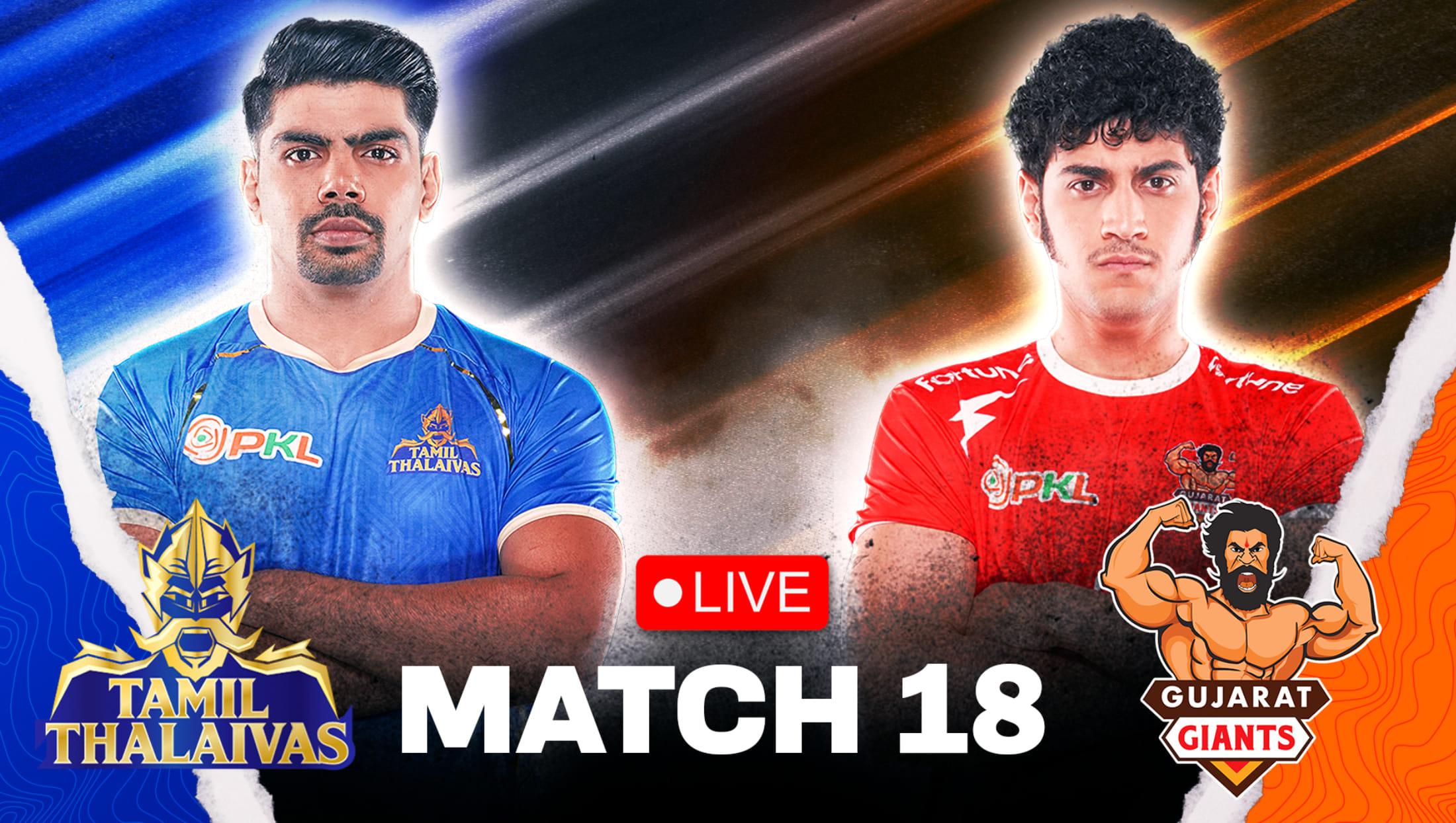 PKL 12: Where & how to watch Tamil Thalaivas vs Gujarat Giants, Match 18 of Pro Kabaddi 2025