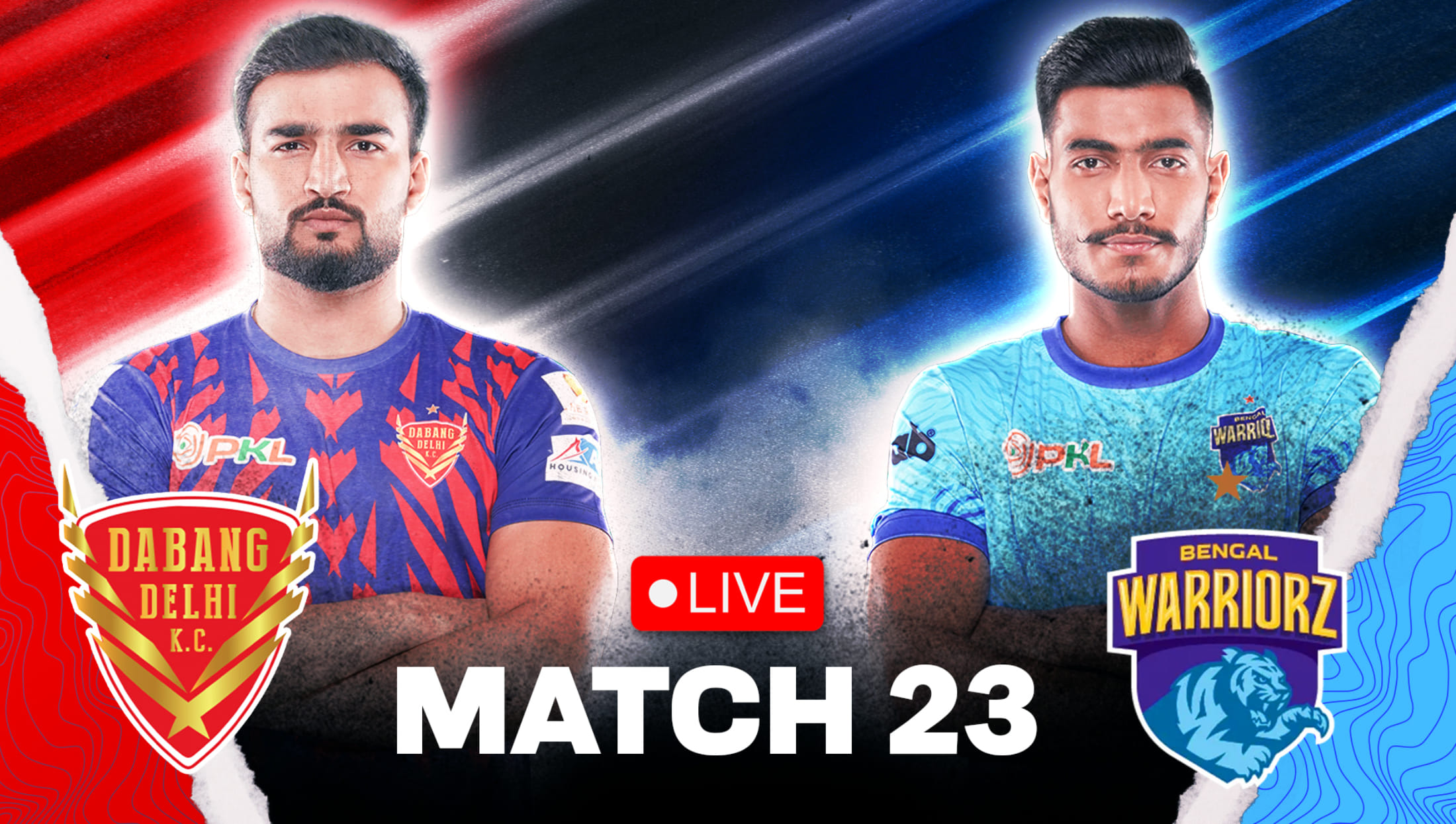 PKL 12: Where & how to watch Dabang Delhi vs Bengal Warriorz, Match 23 of Pro Kabaddi 2025