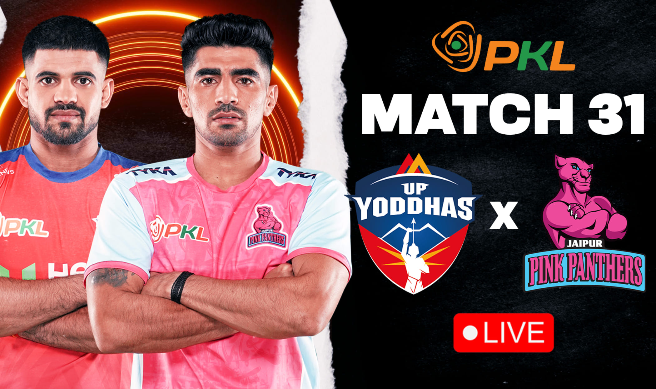 PKL 12: Where & how to watch UP Yoddhas vs Jaipur Pink Panthers, Match 31 of Pro Kabaddi 2025