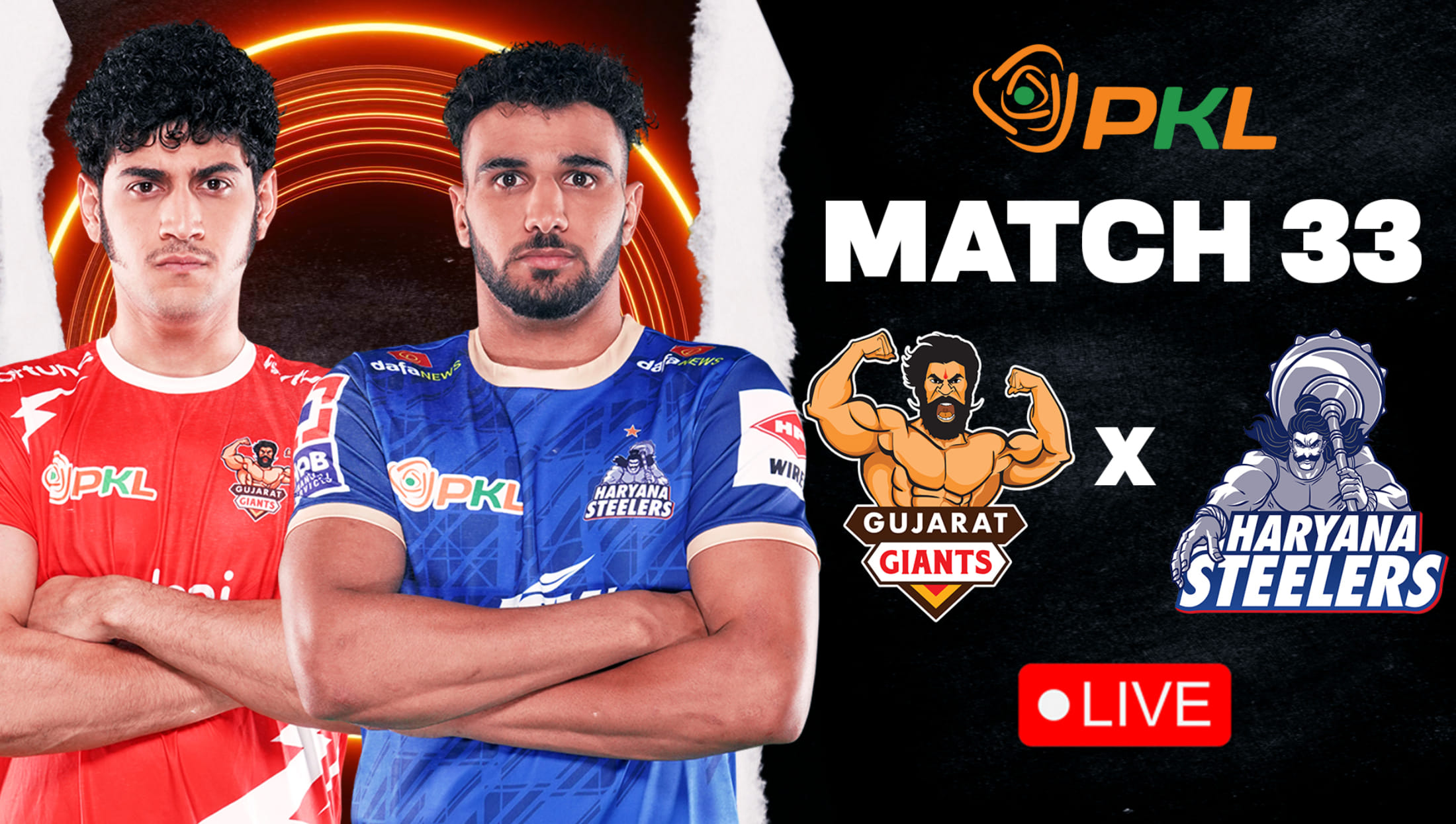 PKL 12 LIVE: Gujarat Giants vs Haryana Steelers | Bengaluru Bulls vs Telugu Titans