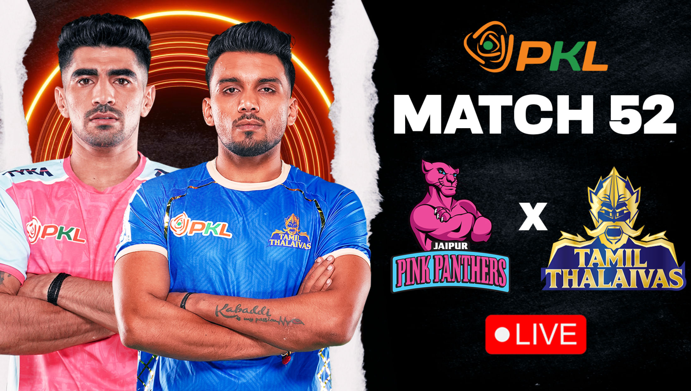 PKL 12: Where & how to watch Jaipur Pink Panthers vs Tamil Thalaivas, Match 52 of Pro Kabaddi 2025