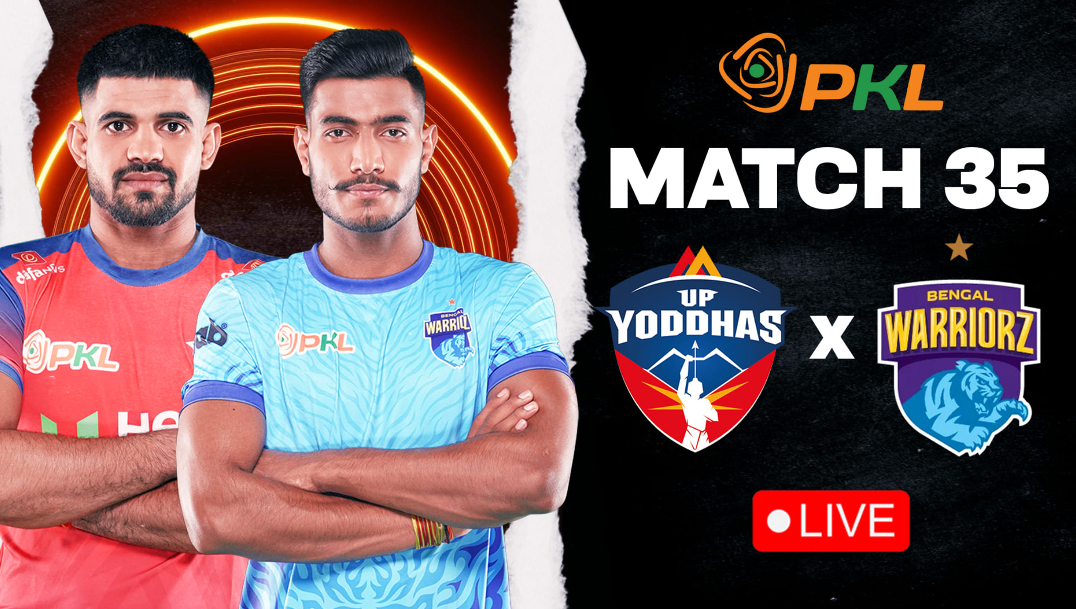 PKL 12: Where & how to watch UP Yoddhas vs Bengal Warriorz, Match 35 of Pro Kabaddi 2025