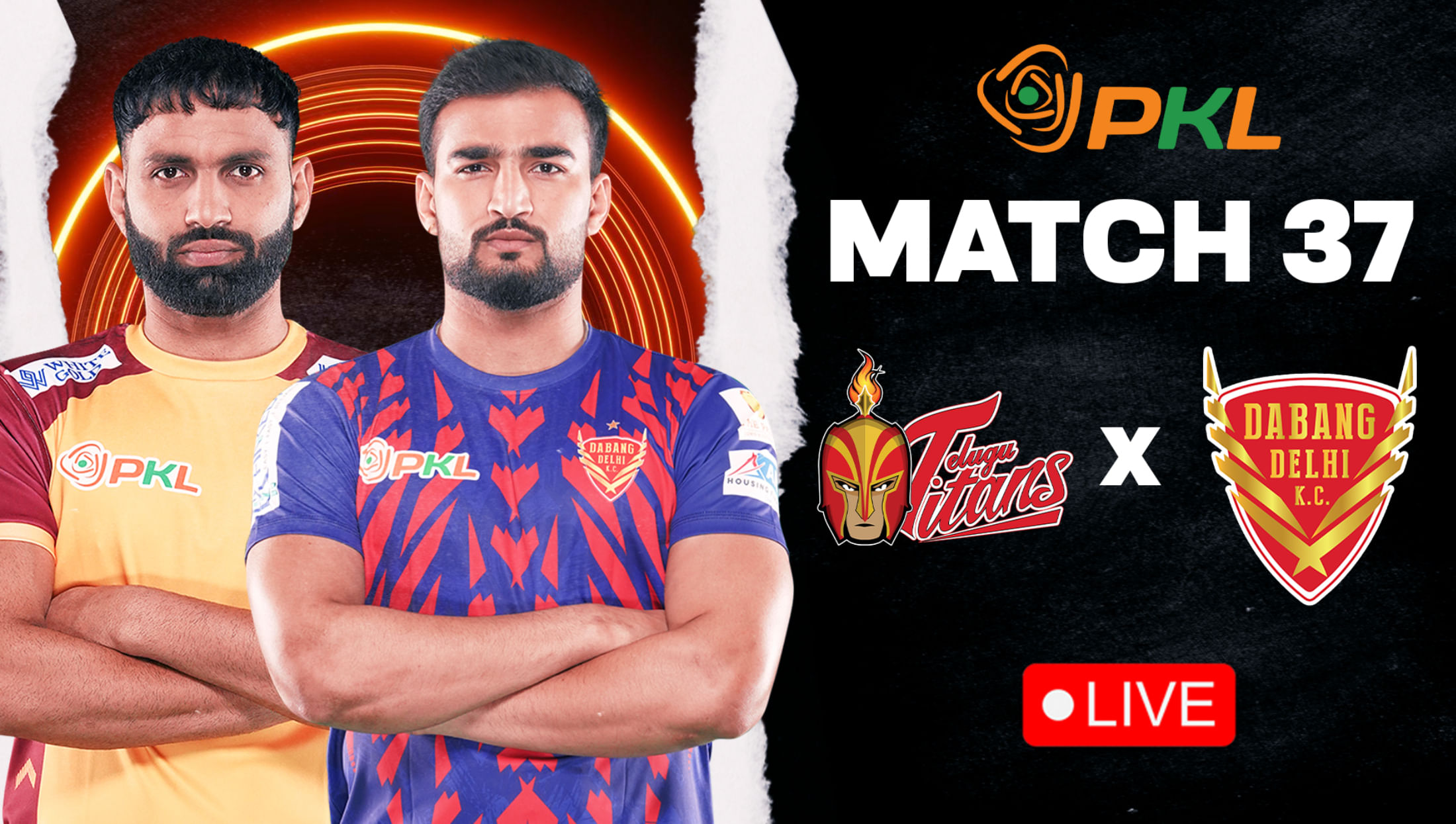 PKL 12 LIVE: Telugu Titans vs Dabang Delhi | Haryana Steelers vs Patna Pirates