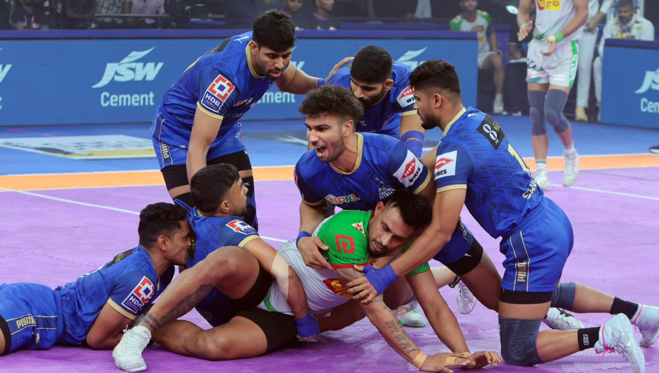 PKL 12: Shivam Patare shines as Haryana Steelers overpower Patna Pirates