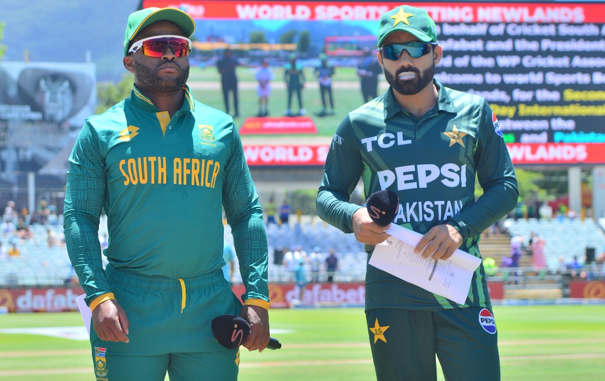 Pakistan, South Africa, Mohammad Rizwan, Temba Bavuma