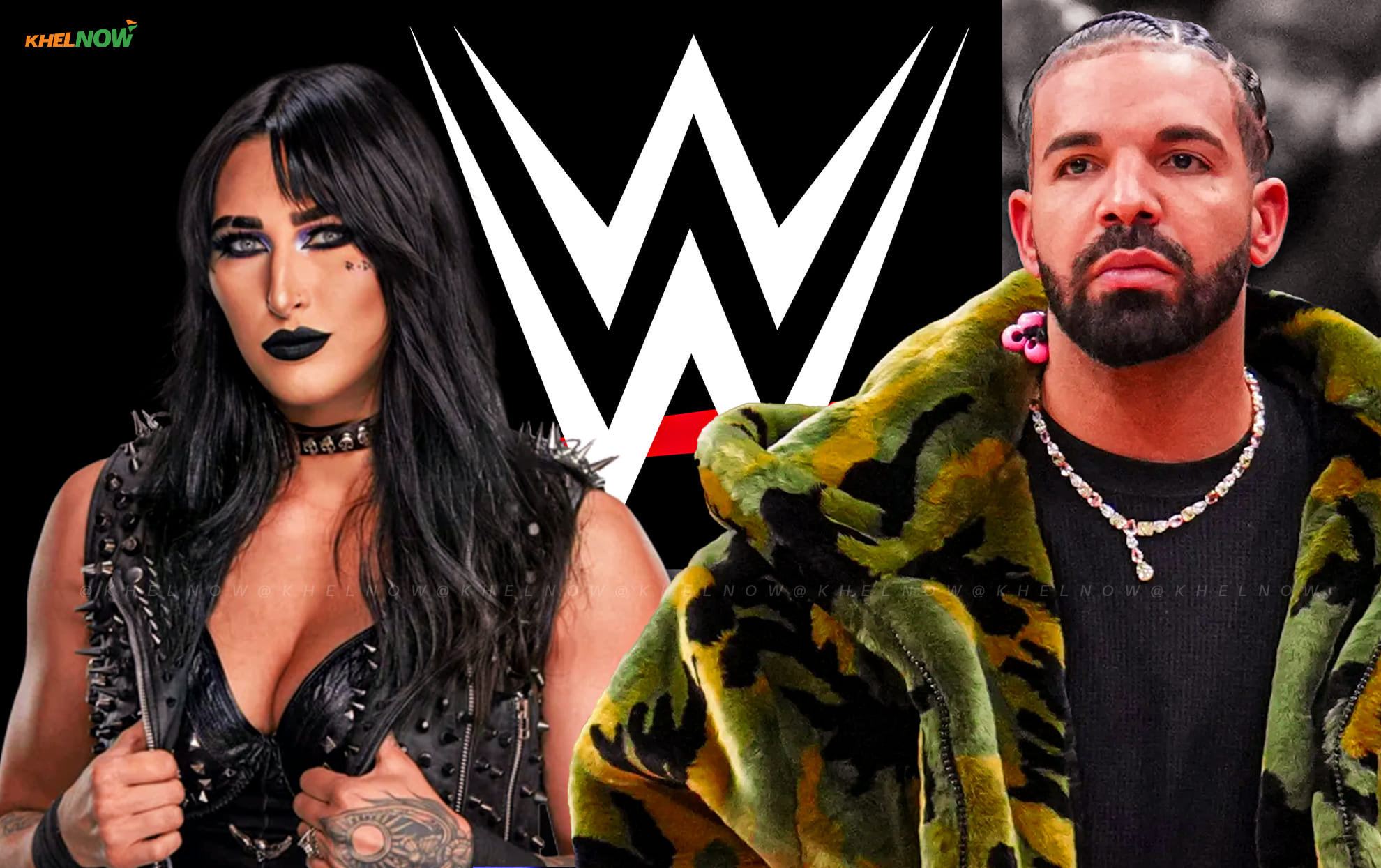 Rhea Ripley & Drake WWE