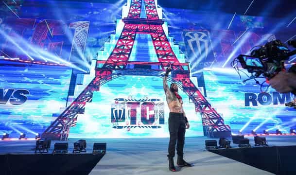 Roman Reigns WWE Clash in Paris