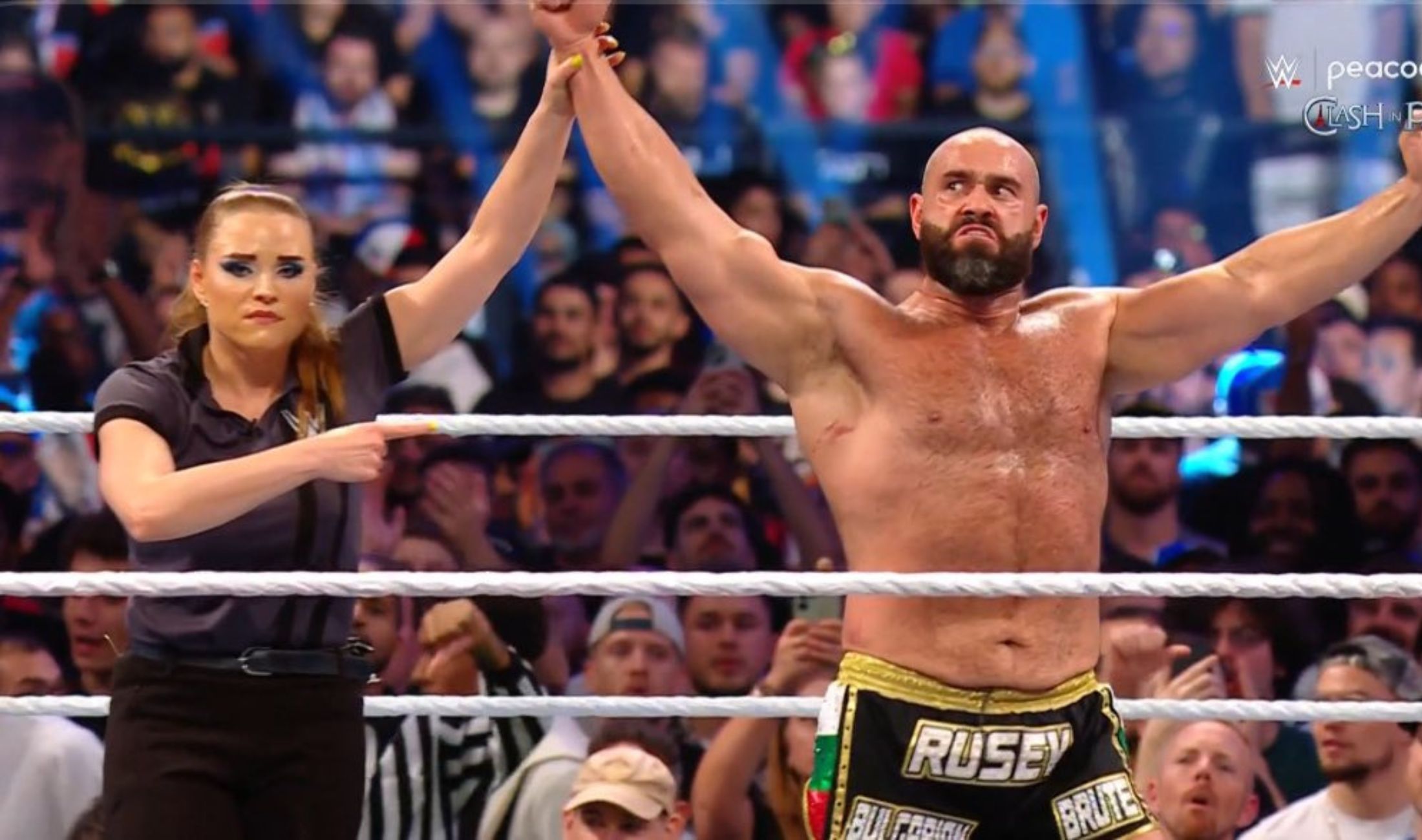 Rusev WWE Clash in Paris