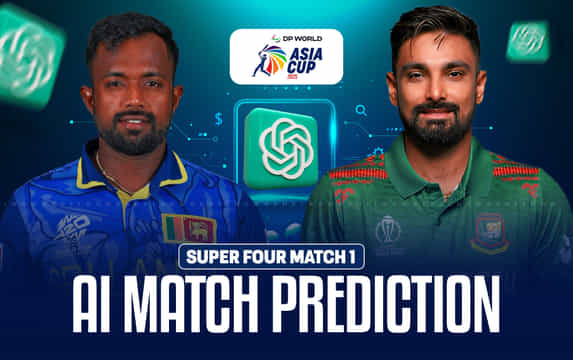 SL vs BAN Match Prediction: Who will win Super Four match 1 of Asia Cup 2025? AI Prediction