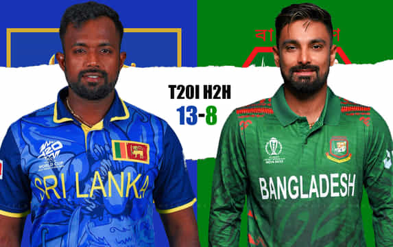 SL vs BAN: Head to head records in T20I cricket