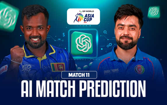 SL vs AFG Match Prediction: Who will win match 11 of Asia Cup 2025? AI Prediction