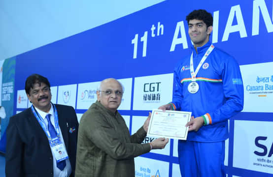 Srihari Nataraj scripts Indian history with double silver at Asian Aquatics Championships 2025