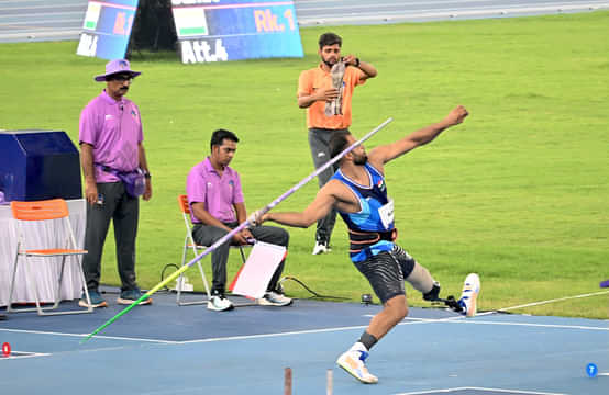 Sumit Antil defends javelin F64 title with competition record at World Para Athletics Championships 2025