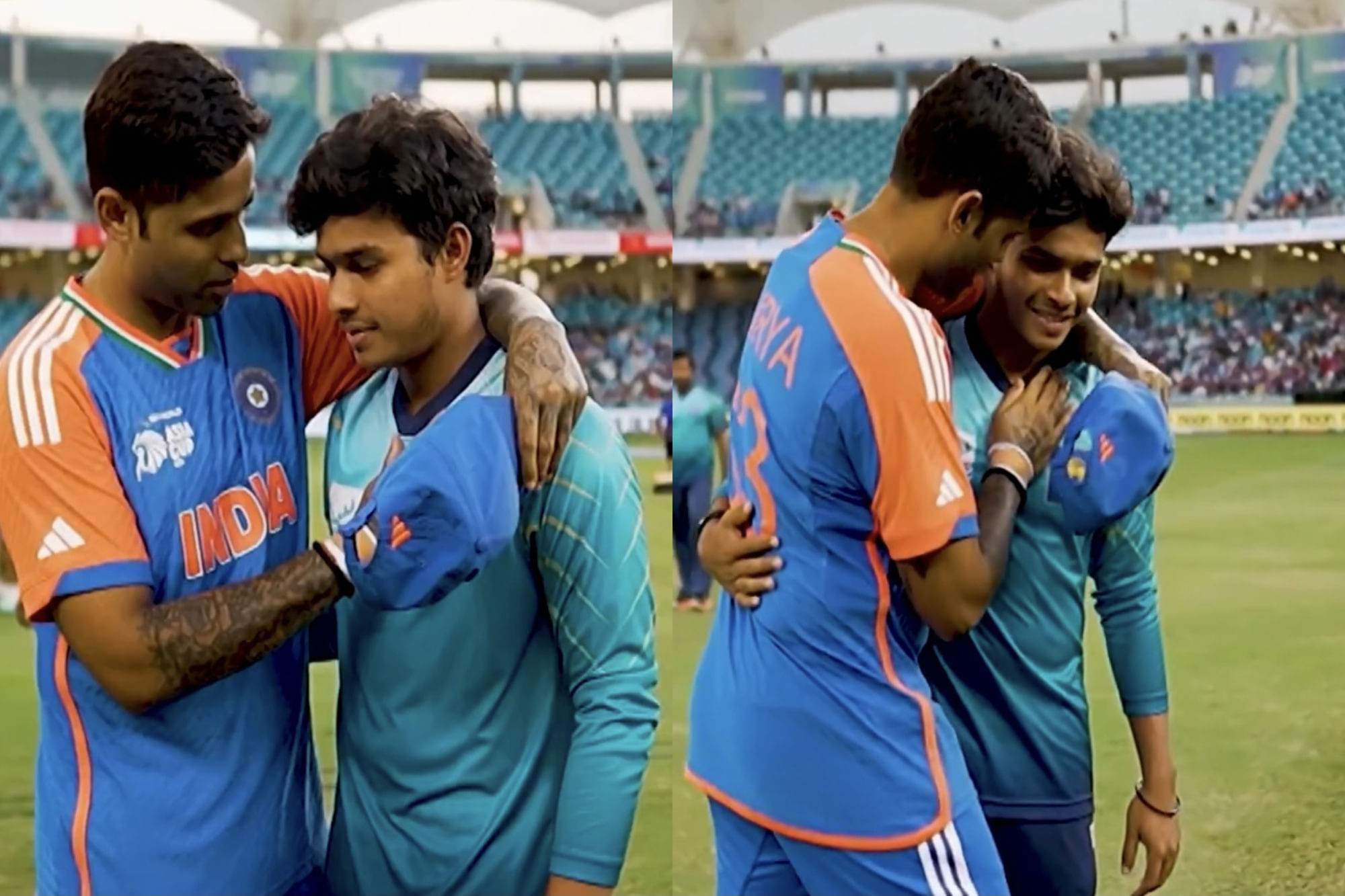 Suryakumar Yadav and Dunith Wellalage