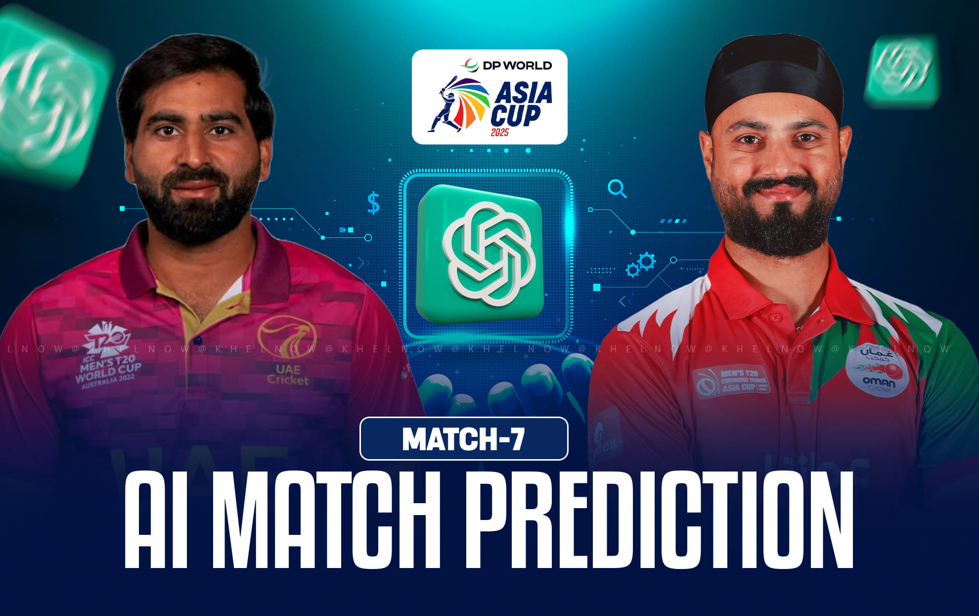 UAE vs OMN Match Prediction: Who will win match 7 of Asia Cup 2025? AI Prediction