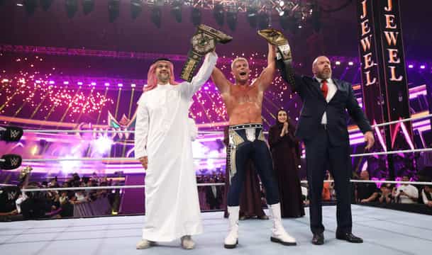 WWE Crown Jewel Title Cody Rhodes Triple H
