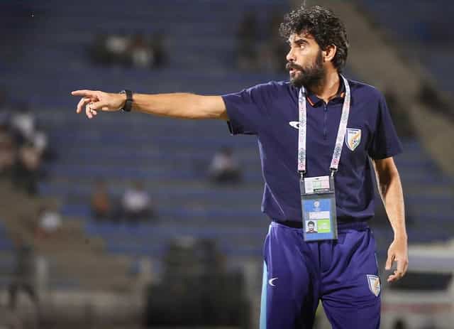 "We must think positively," Khalid Jamil after India's late escape against Singapore