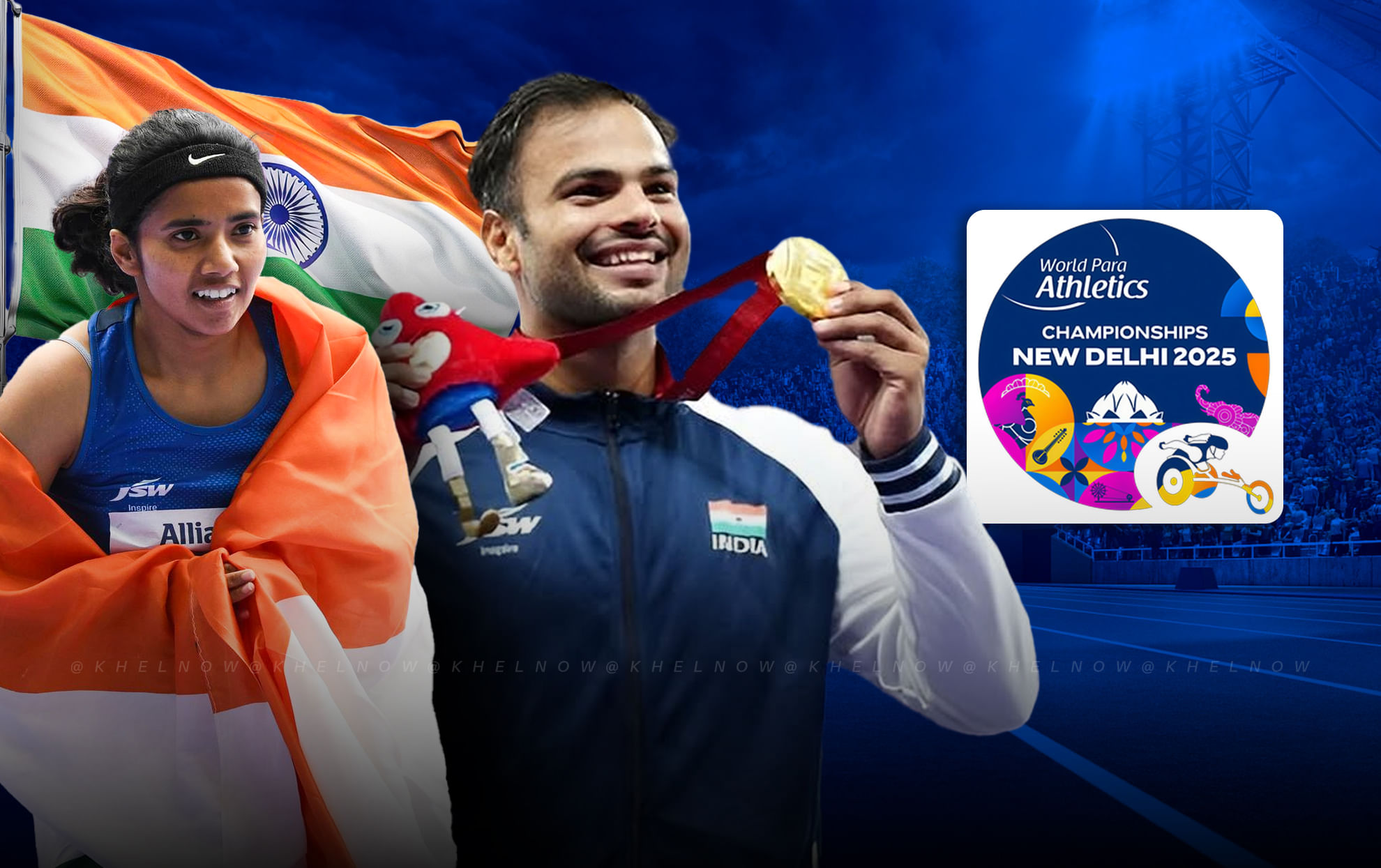 Top five Biggest Indian medal hopefuls at World Para Athletics Championships 2025