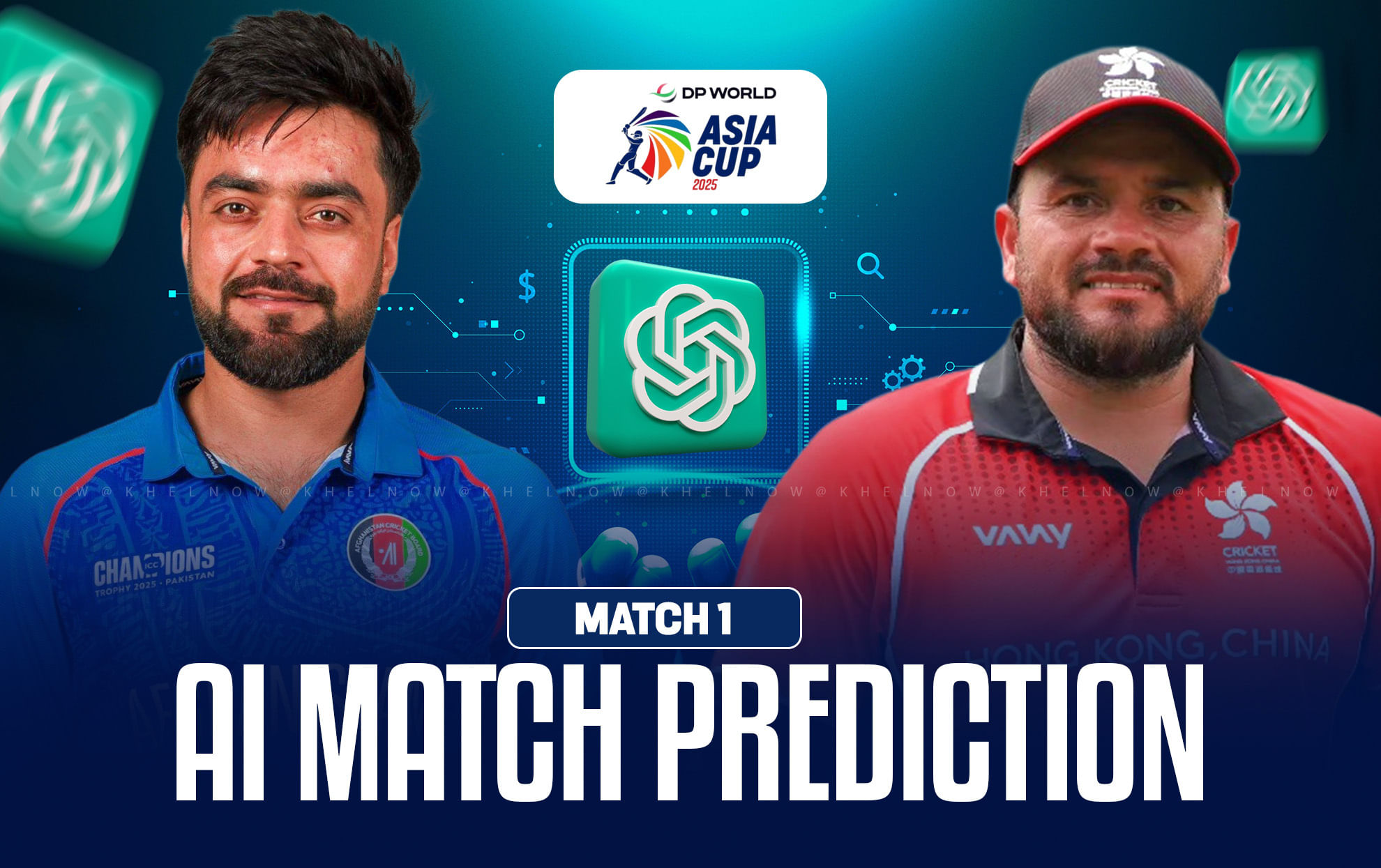 AFG vs HK Match Prediction: Who will win match 1 of Asia Cup 2025? AI Prediction