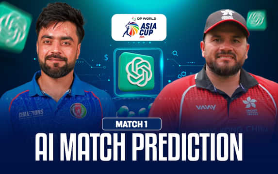 AFG vs HK Match Prediction: Who will win match 1 of Asia Cup 2025? AI Prediction