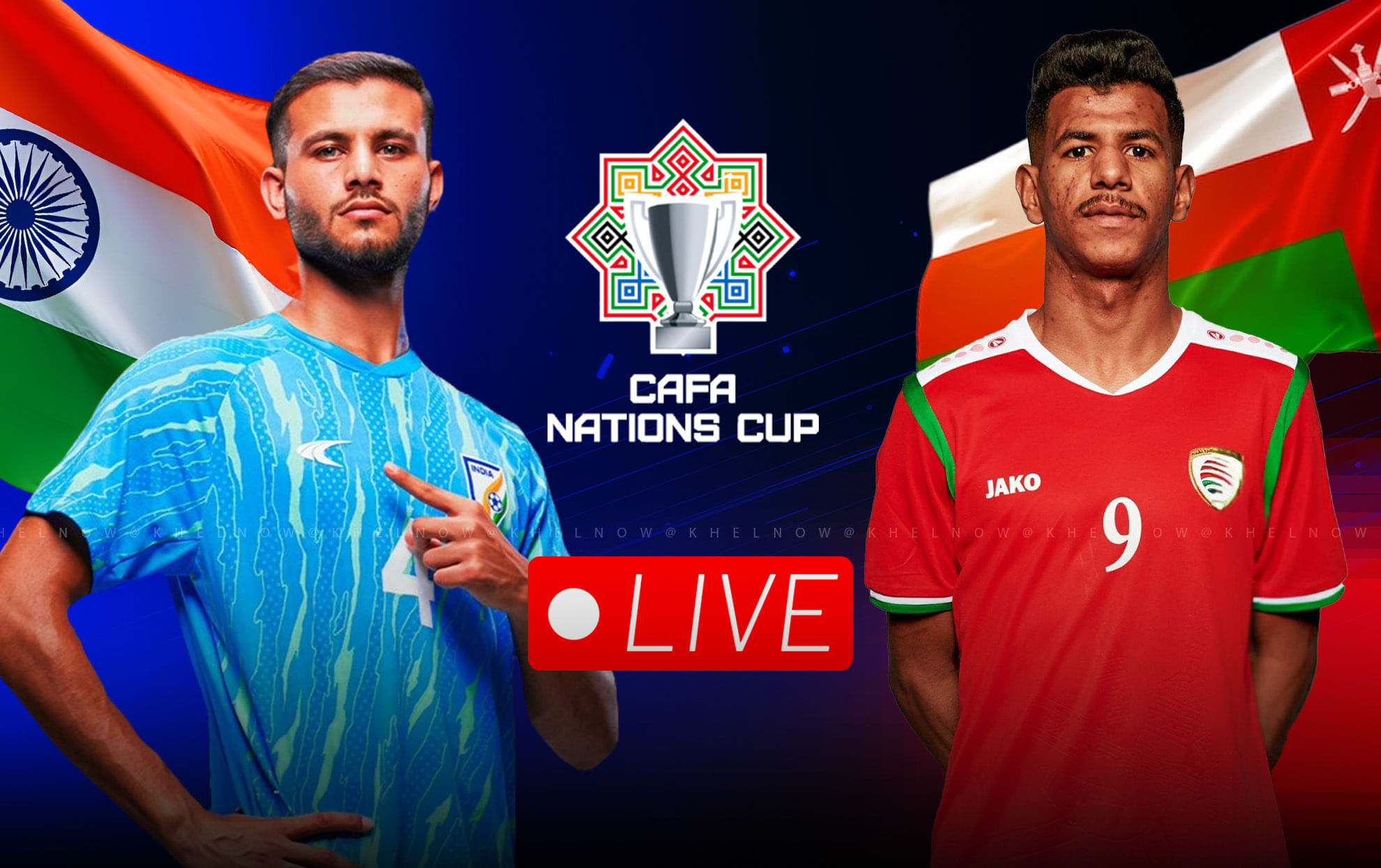 India vs Oman Live: Follow CAFA Nations Cup 2025 third-place match live updates