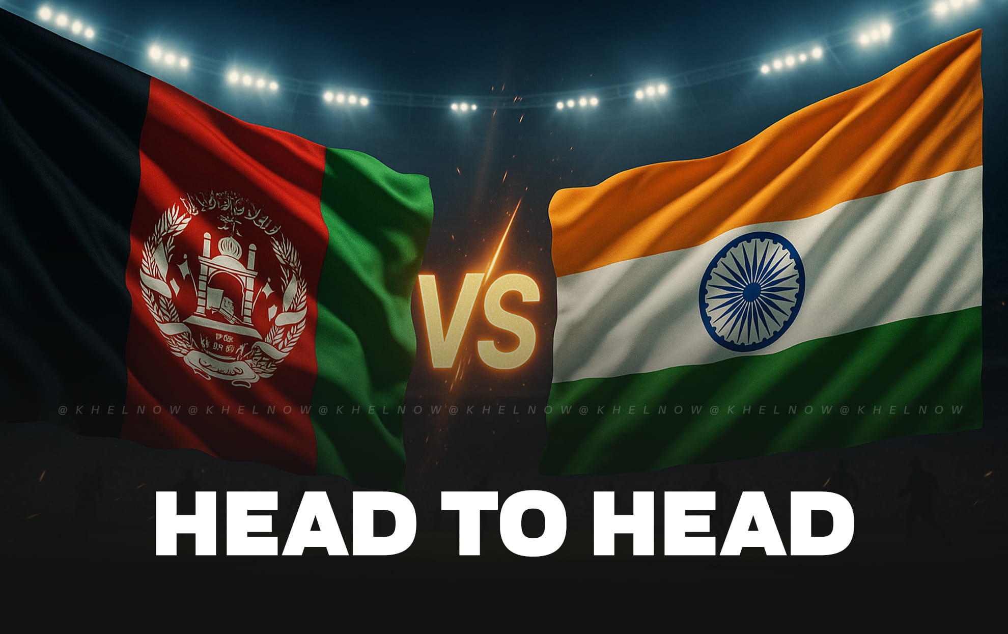 Afghanistan vs India: Head to head record