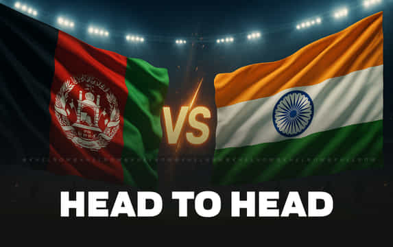 Afghanistan vs India: Head to head record