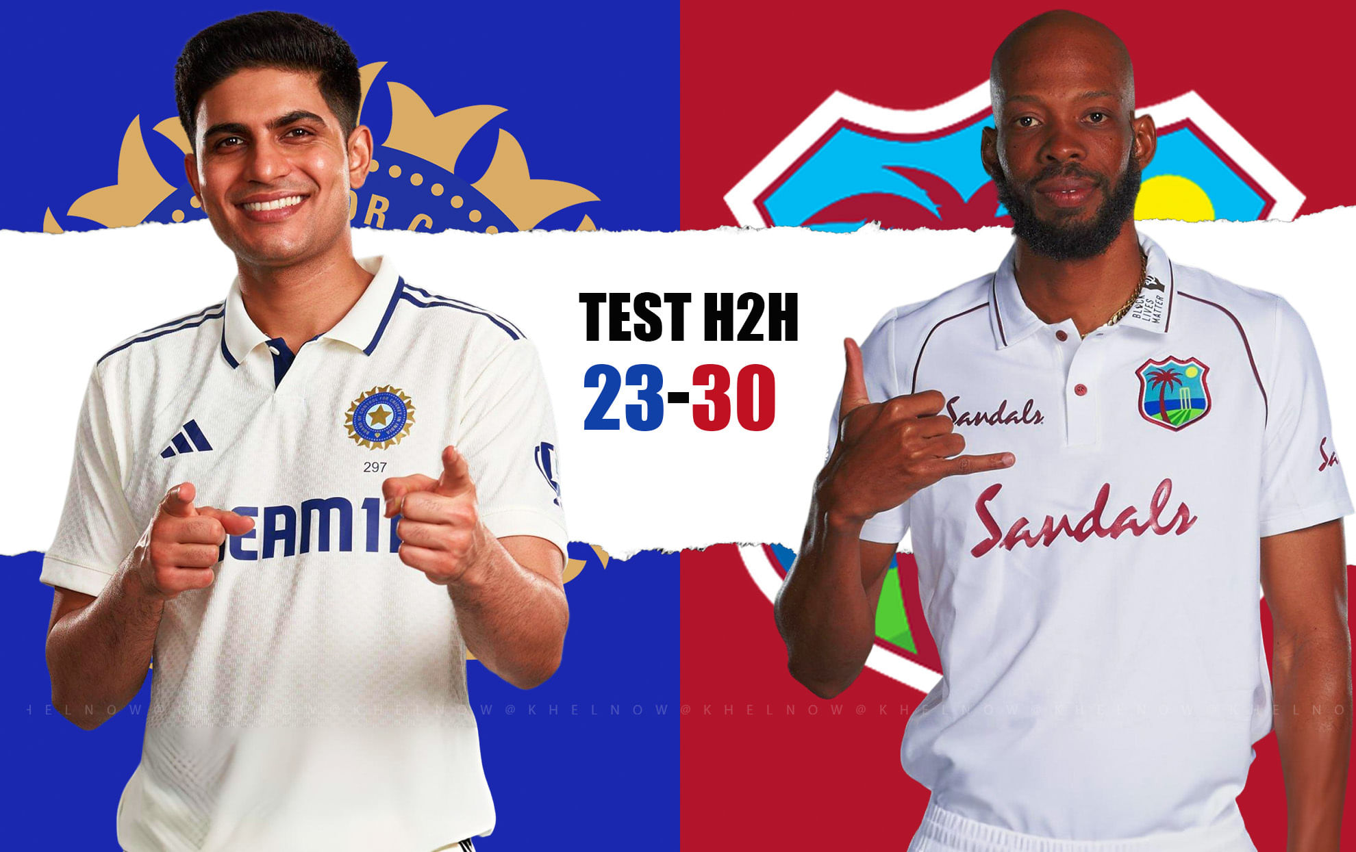 IND vs WI: Head to head records in test cricket