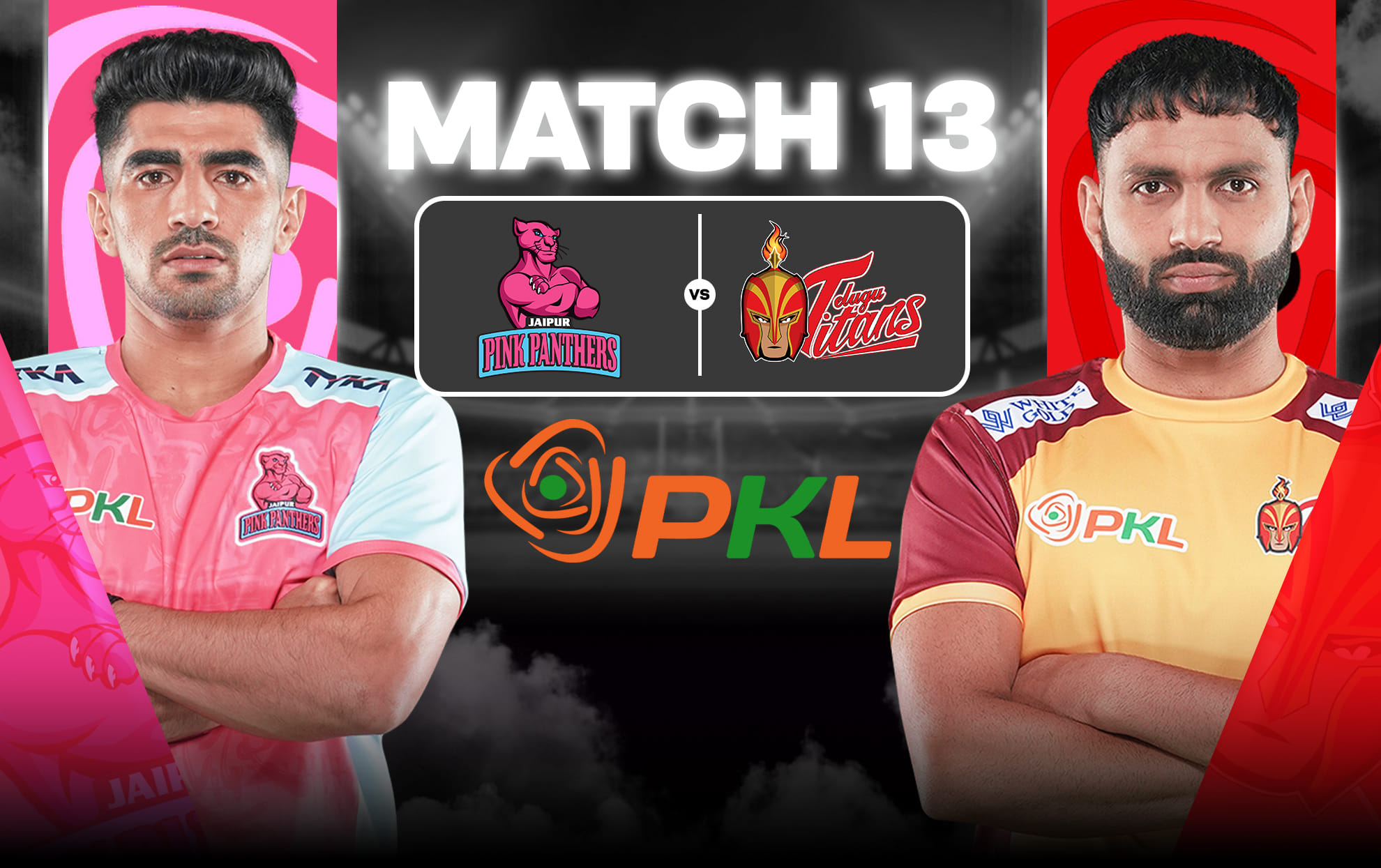 PKL 12: Jaipur Pink Panthers vs Telugu Titans prediction, possible starting 7, head-to-head & free live stream