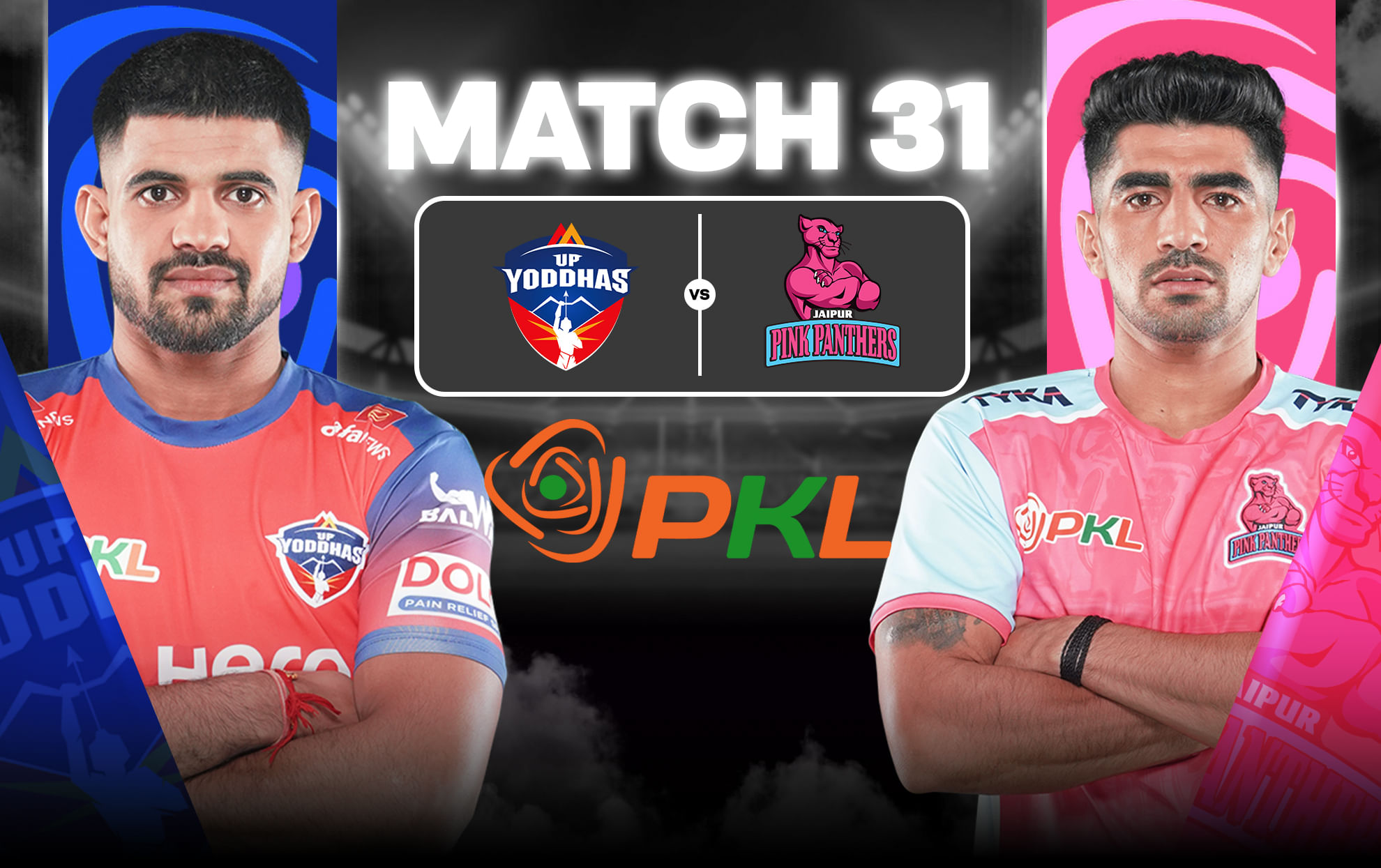 PKL 12: UP Yoddhas vs Jaipur Pink Panthers prediction, possible starting 7, head-to-head & free live stream