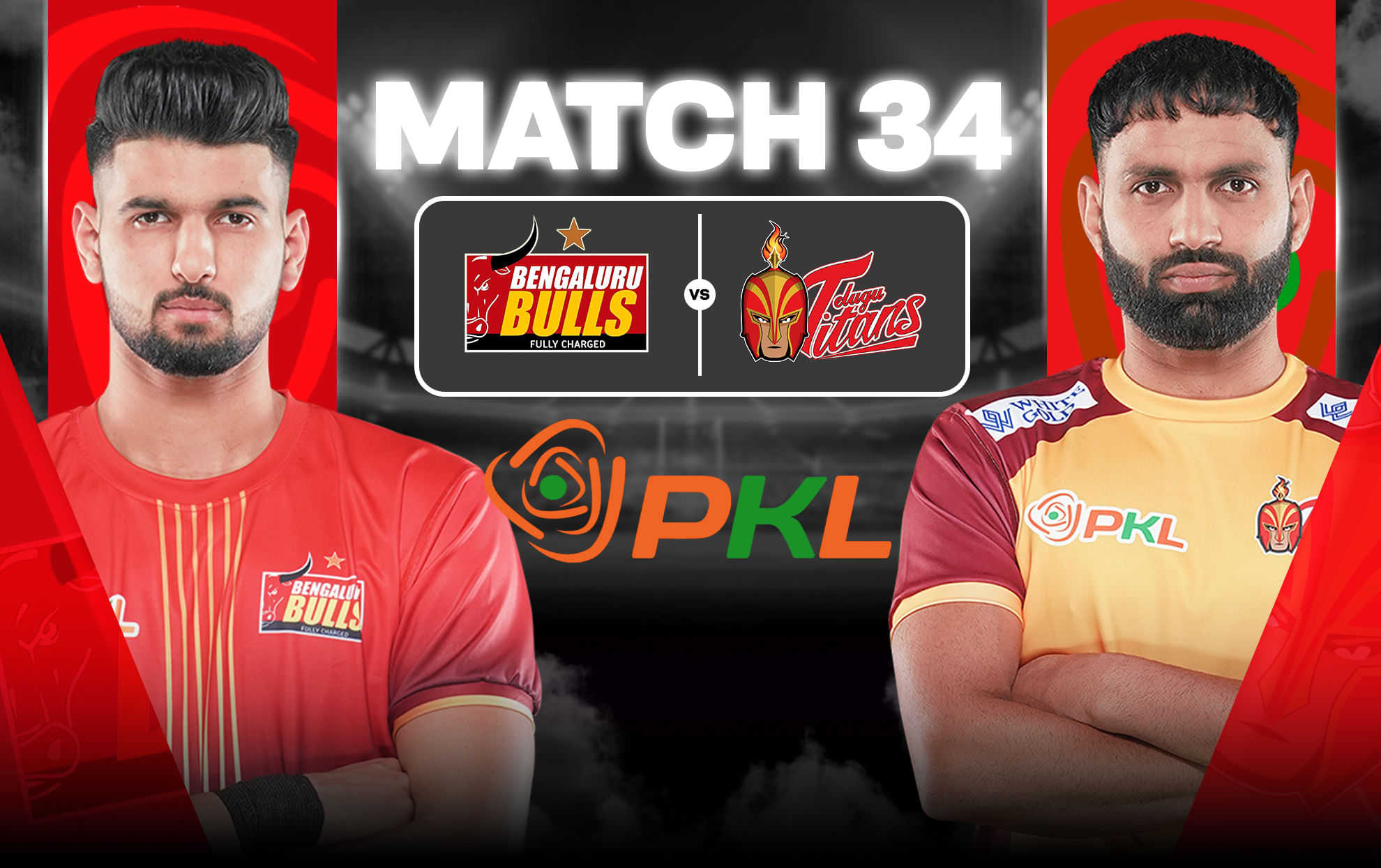 PKL 12: Bengaluru Bulls vs Telugu Titans prediction, possible starting 7, head-to-head & free live stream