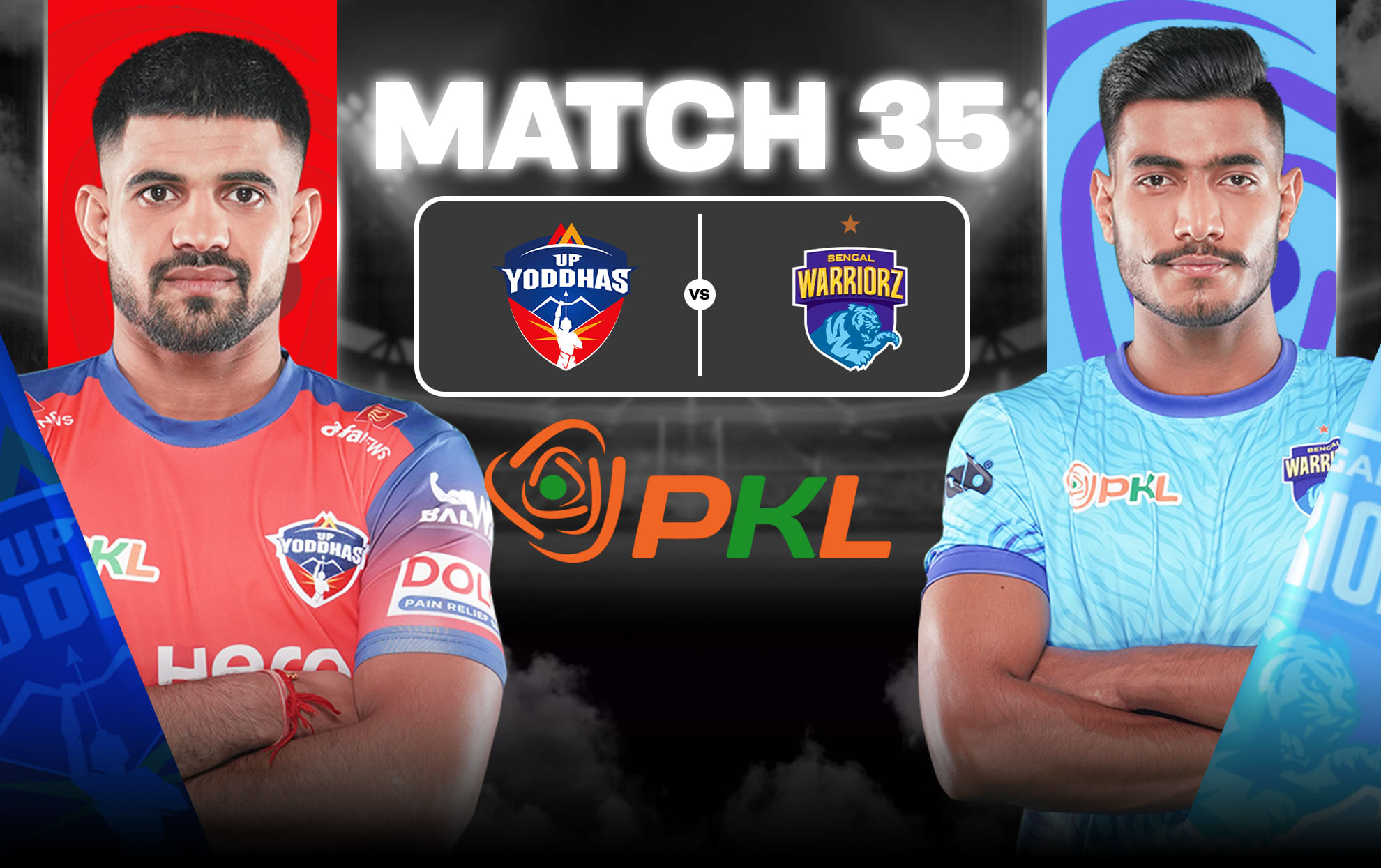 PKL 12: UP Yoddhas vs Bengal Warriorz prediction, possible starting 7, head-to-head & free live stream