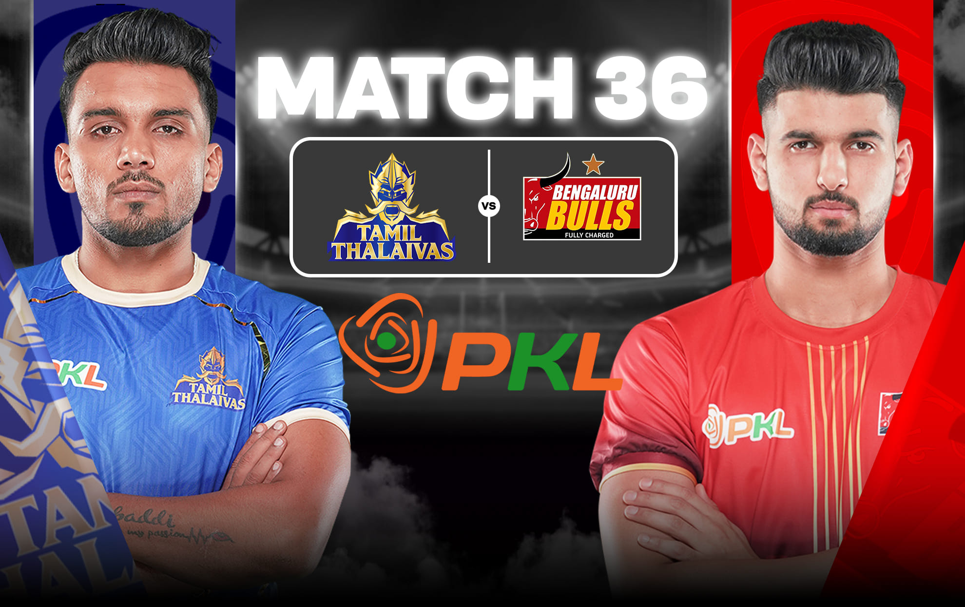 PKL 12: Tamil Thalaivas vs Bengaluru Bulls prediction, possible starting 7, head-to-head & free live stream