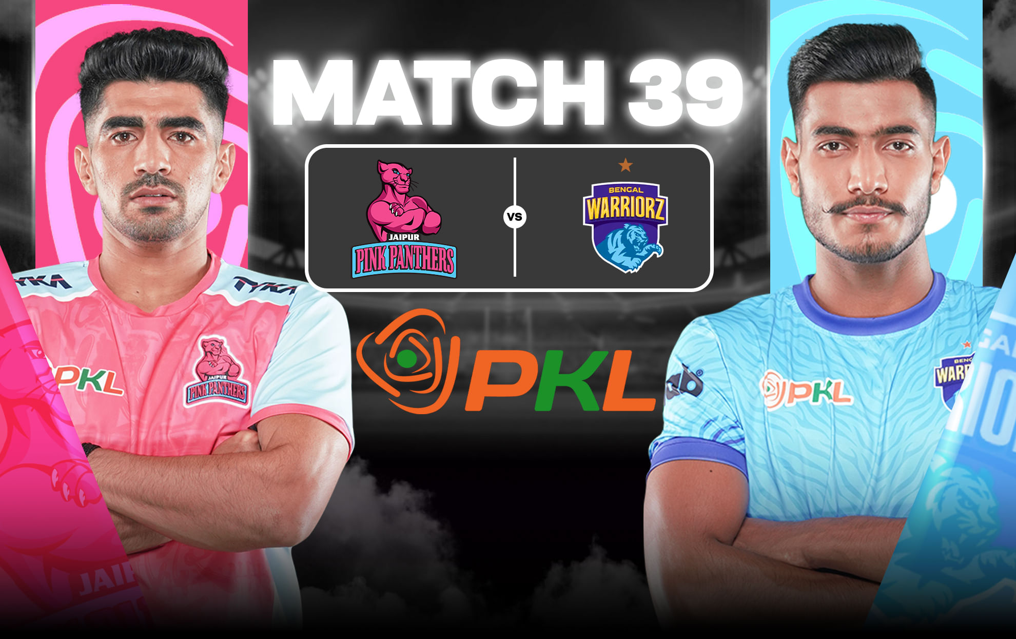 PKL 12: Jaipur Pink Panthers vs Bengal Warriorz prediction, possible starting 7, head-to-head & free live stream